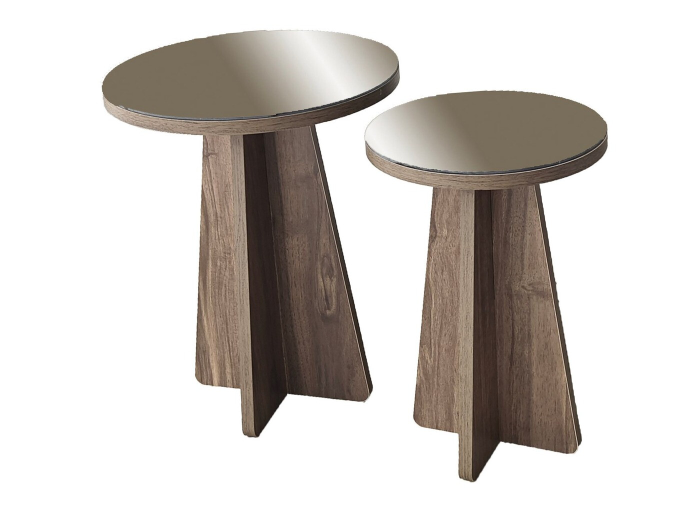 Set pomoćnih stočića Kailua 2821 (Orah)