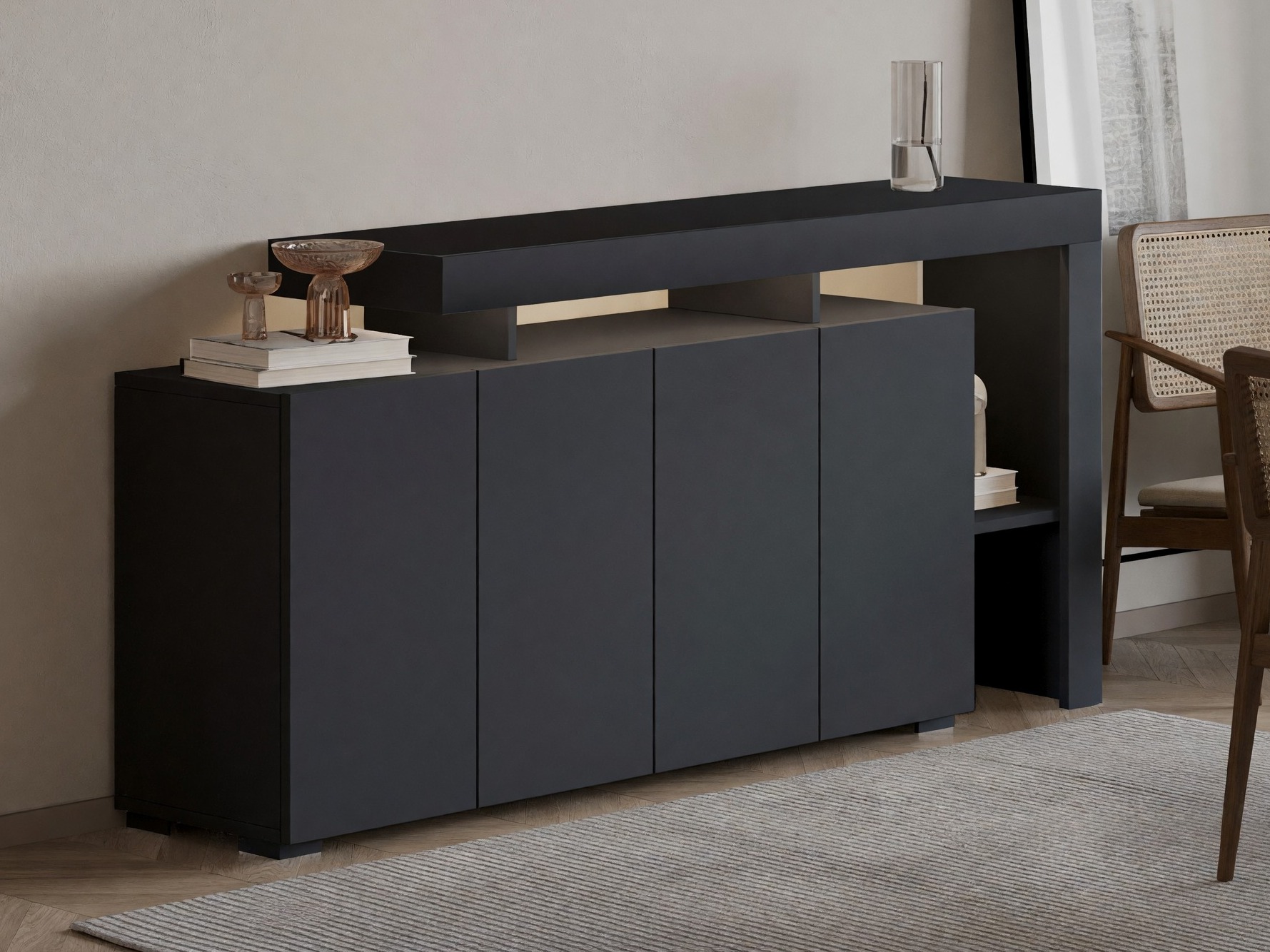 Ormarić Kailua 2825 (Antracit)