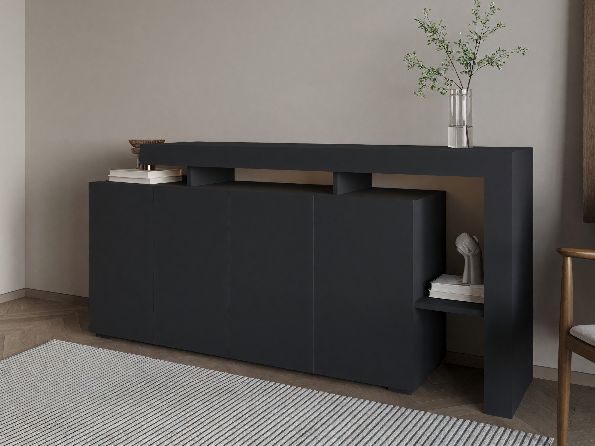 Ormarić Kailua 2825 (Antracit)