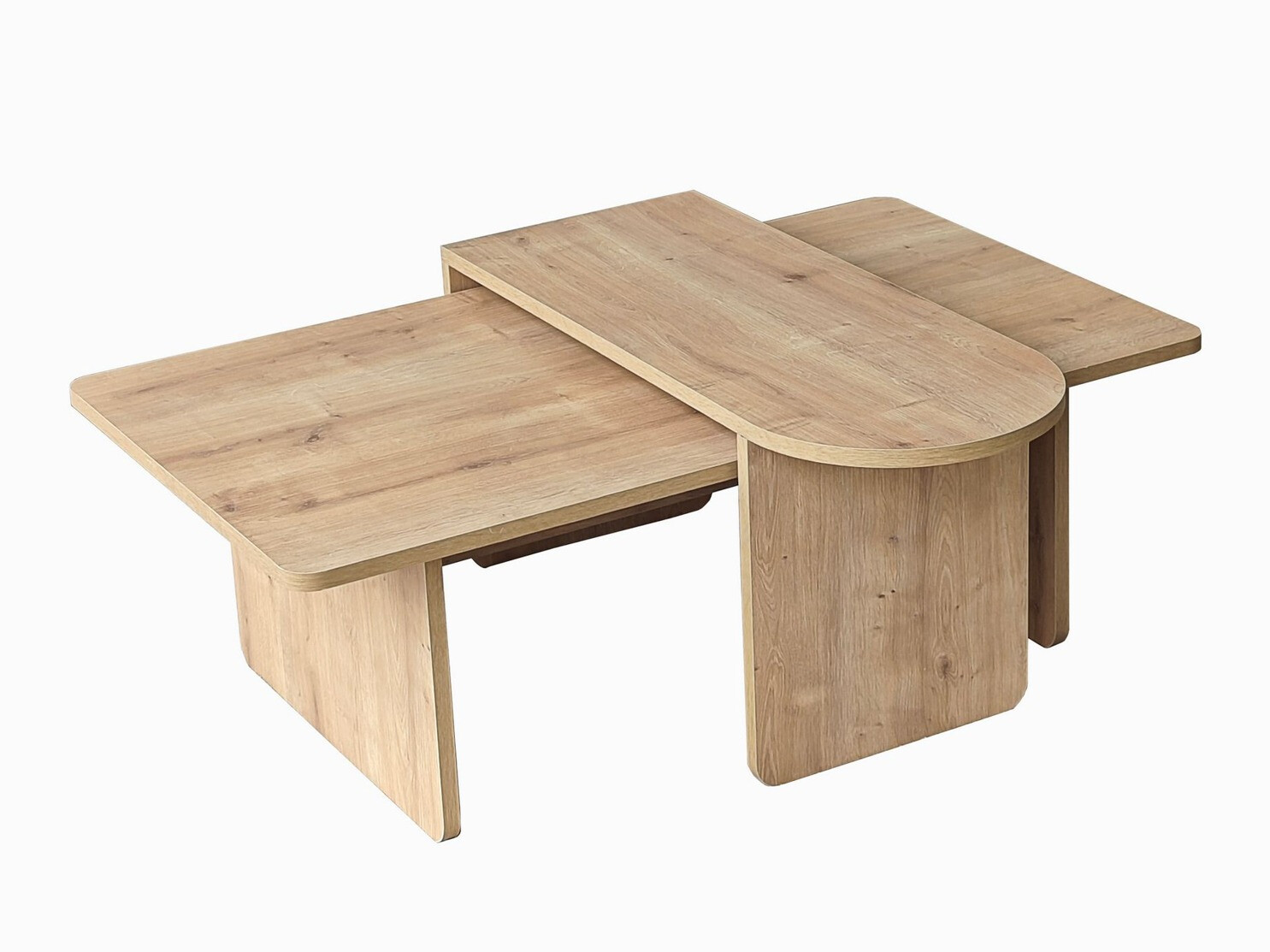 Set stočića za kafu Kailua 2824 (Hrast)
