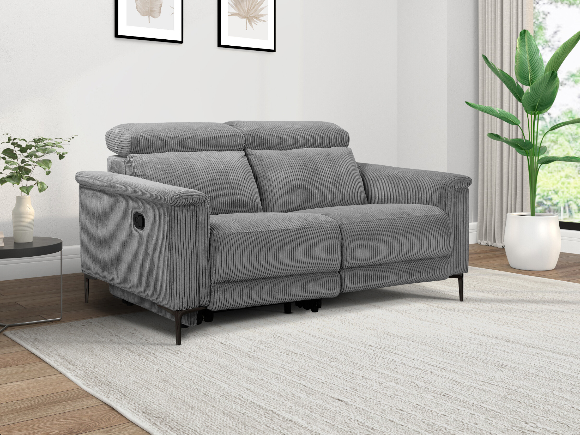 Relaks sofa Evamare 100 (Sivo)