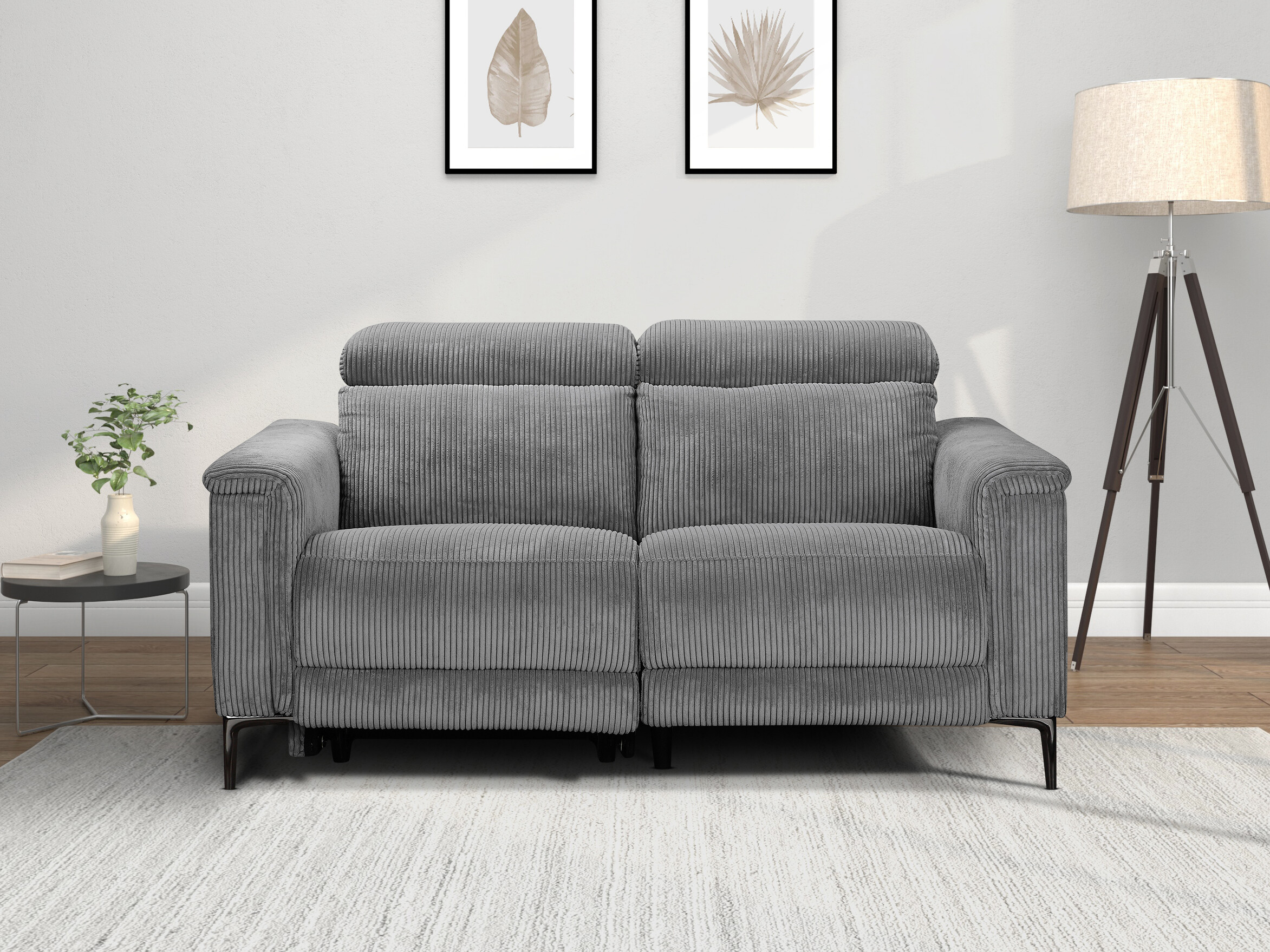 Relaks sofa Evamare 100 (Sivo)