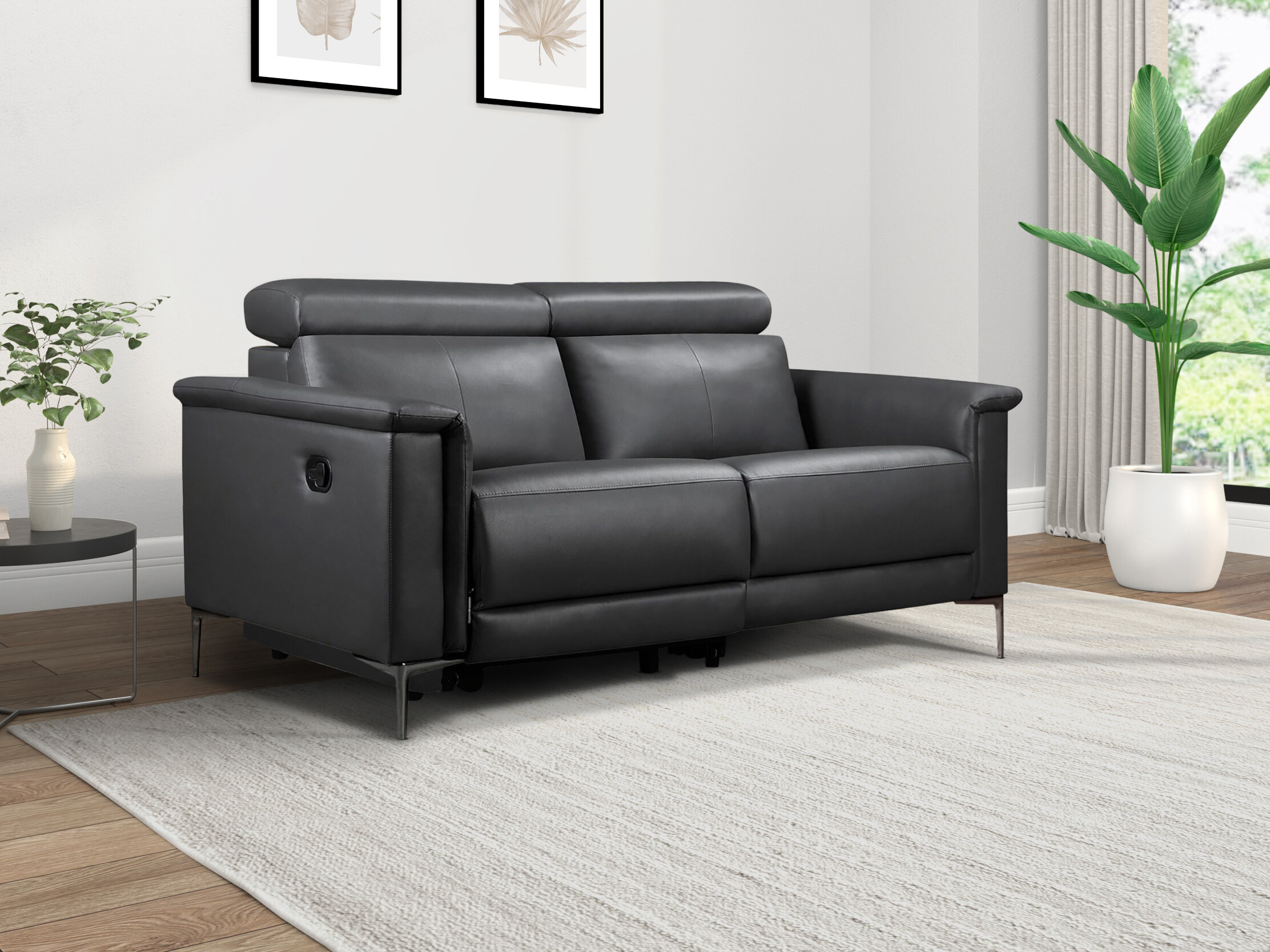Relaks sofa Evamare 100 (Tamnosiva)