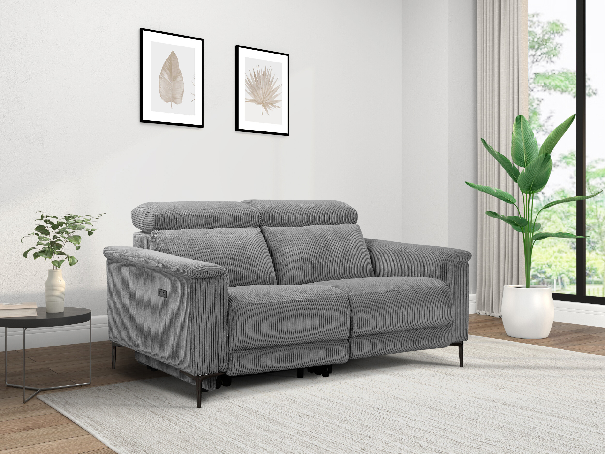 Relaks sofa Evamare 107 (Sivo)