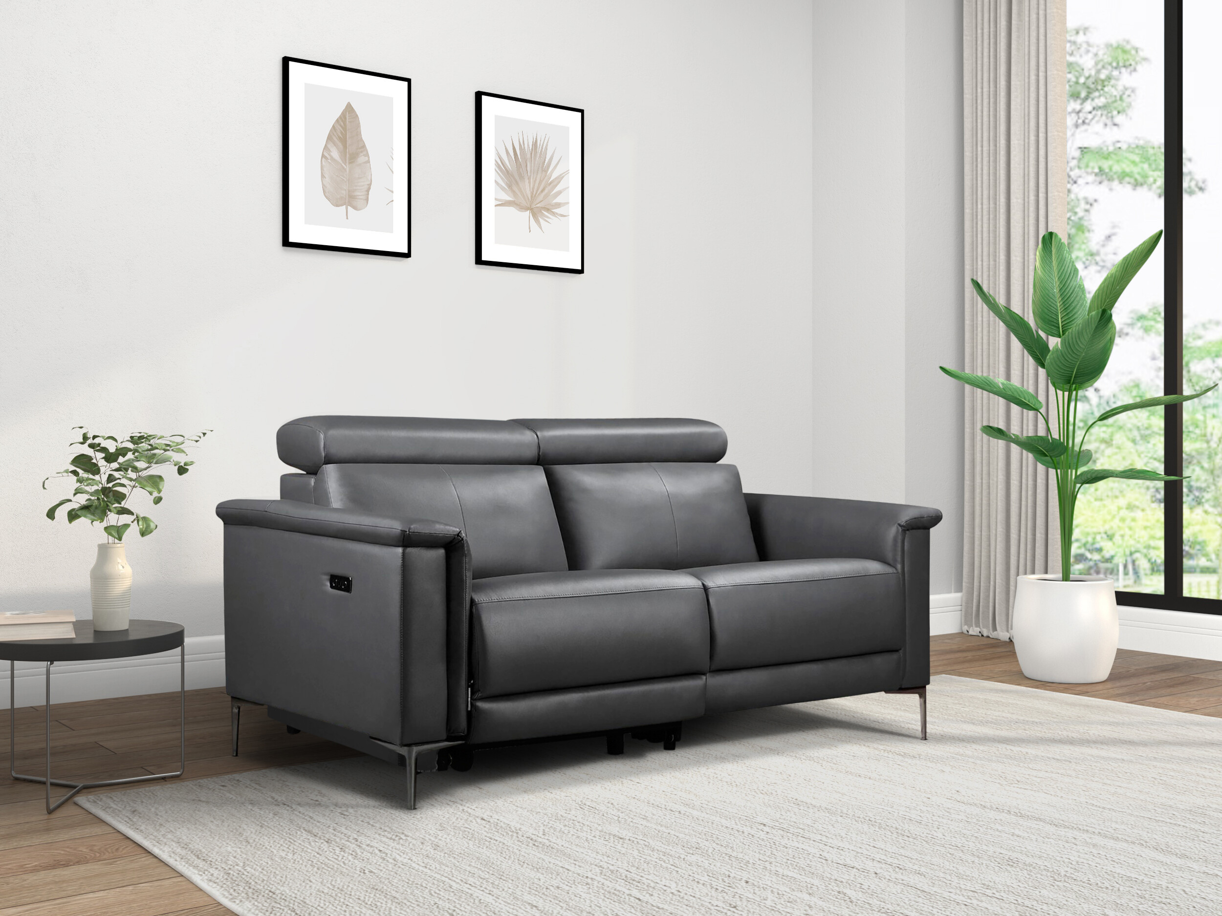 Relaks sofa Evamare 107 (Sivo)