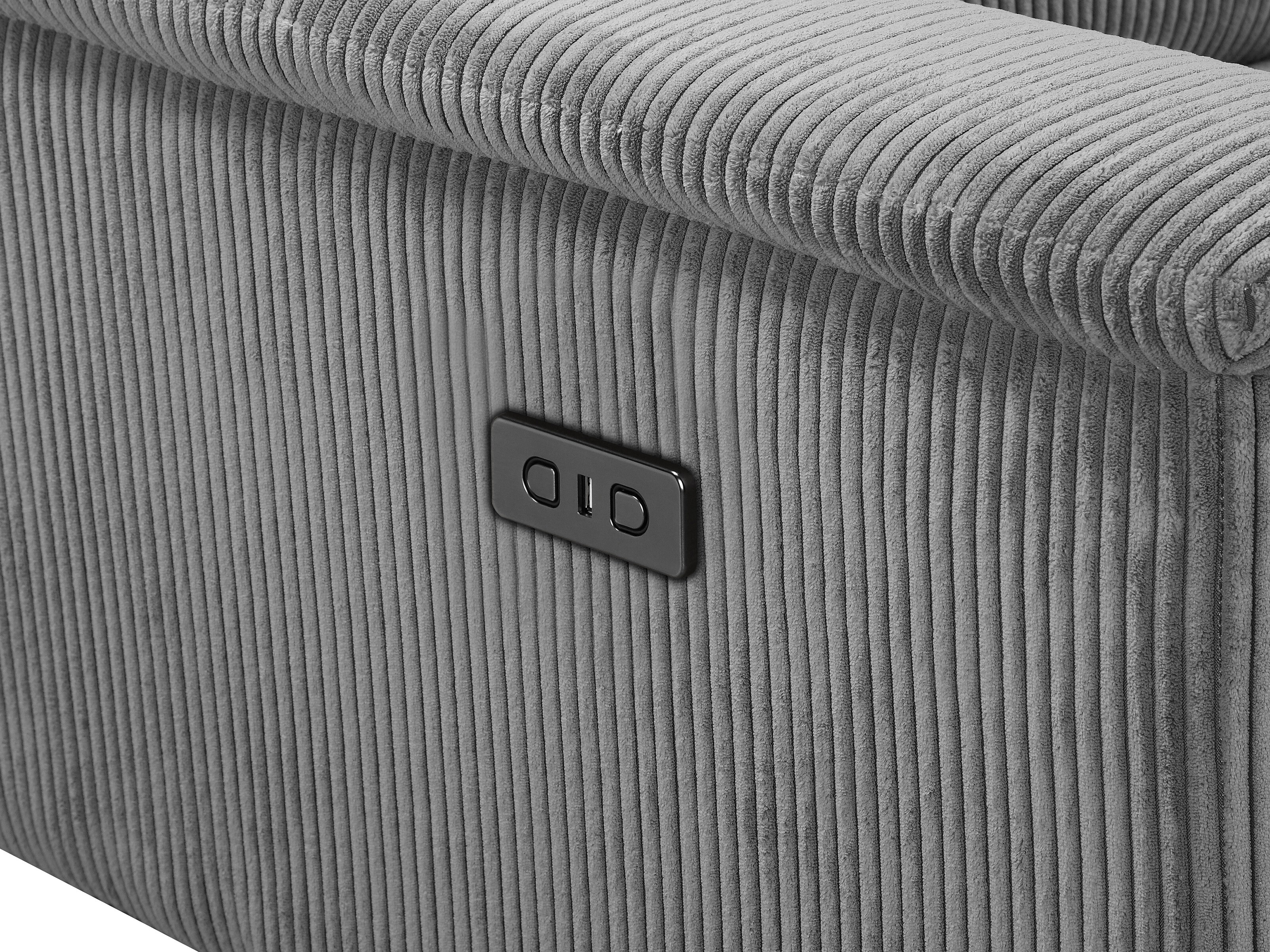 Relaks sofa Evamare 107 (Sivo)