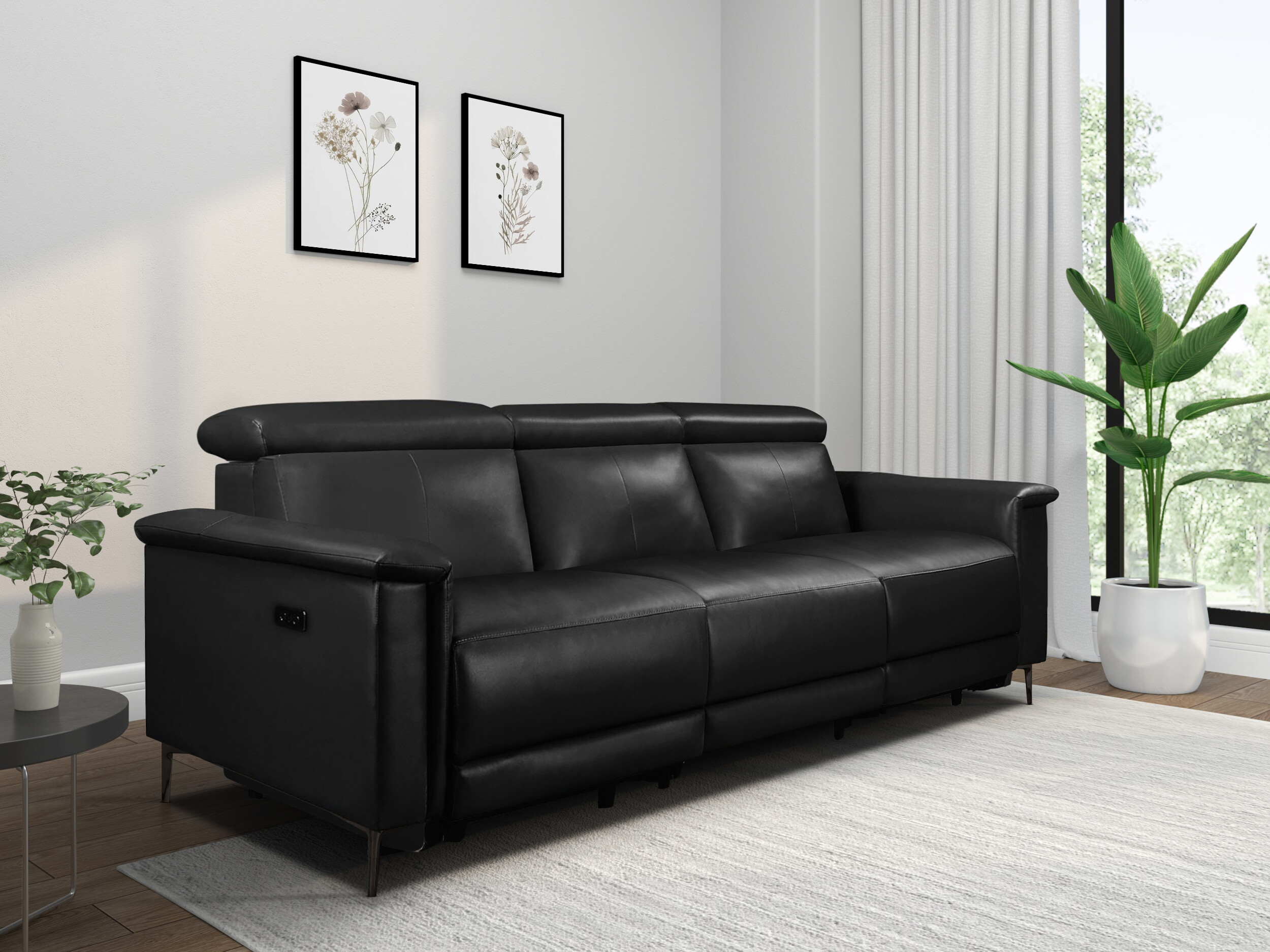 Relaks sofa Evamare 103 (Crno)