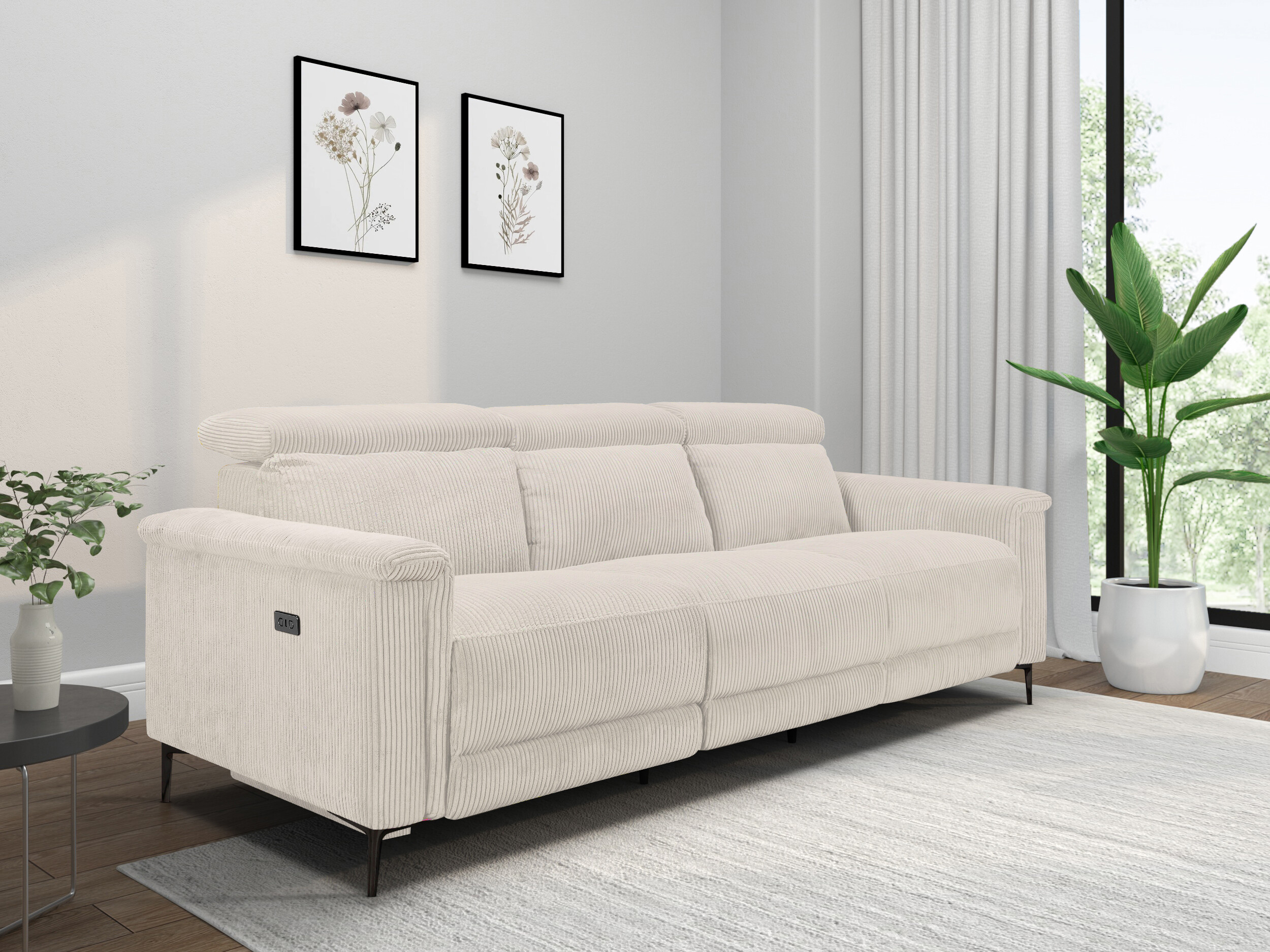 Relaks sofa Evamare 103 (Krem)