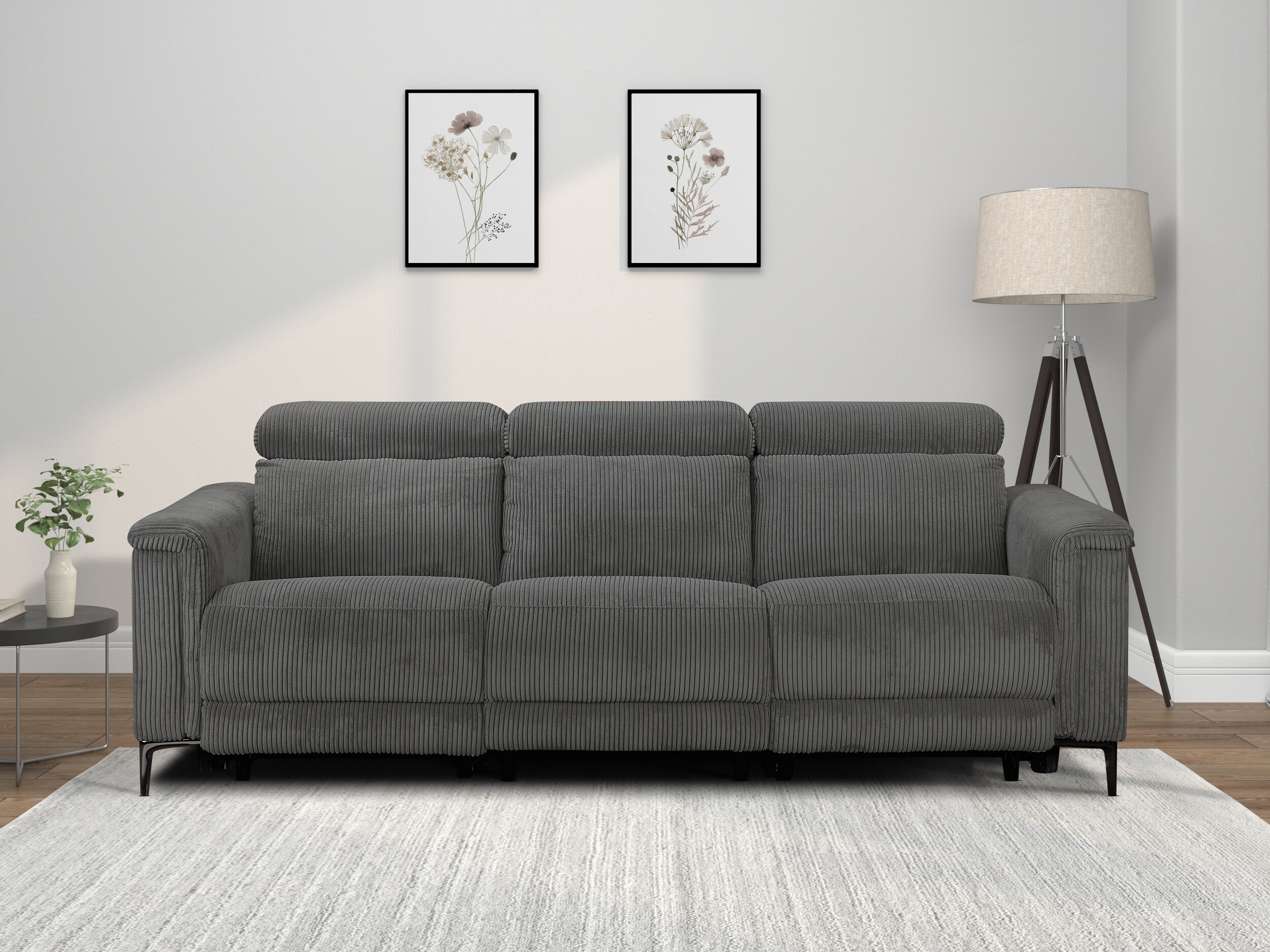 Relaks sofa Evamare 103 (Tamnosiva)