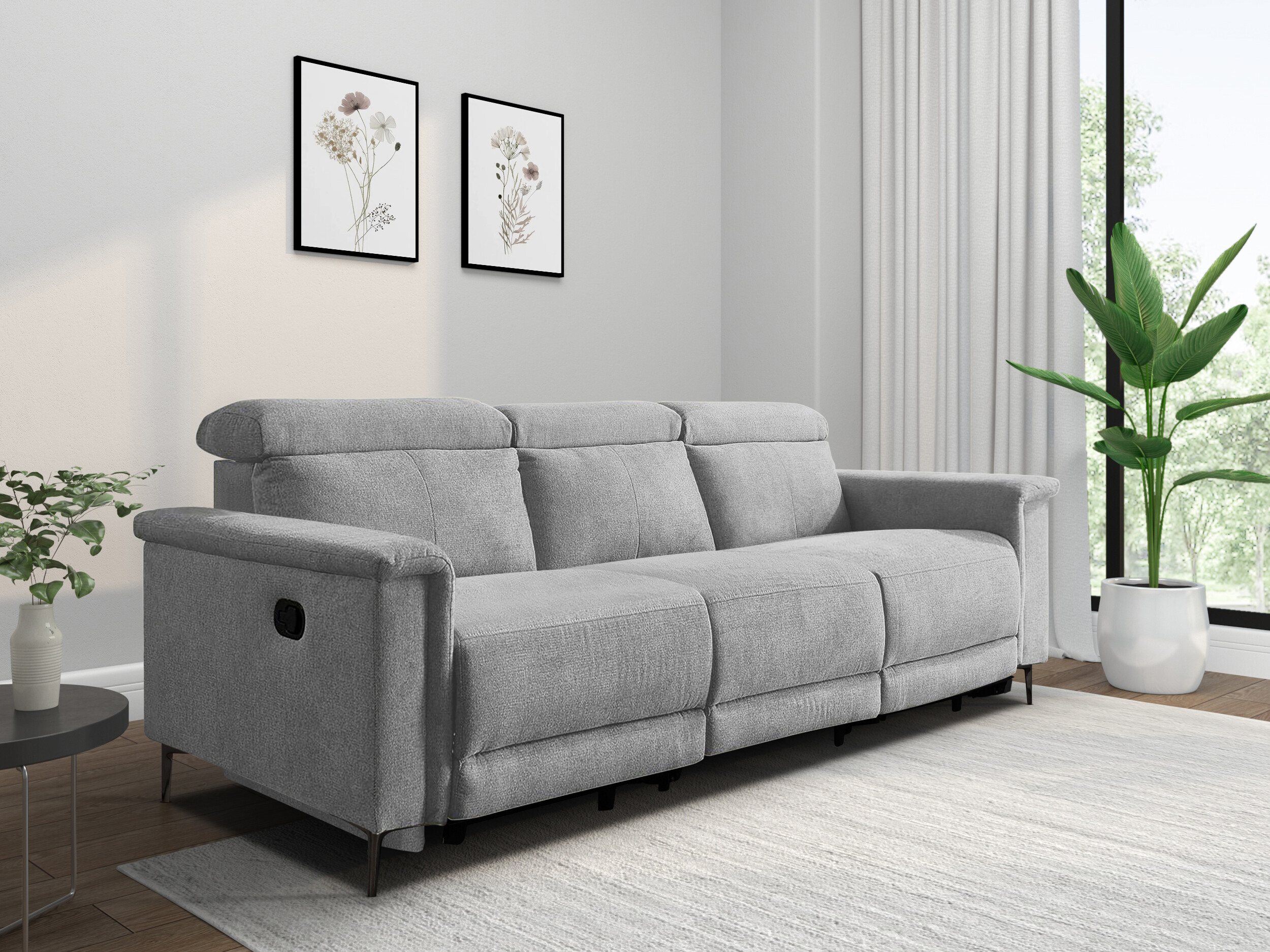 Relaks sofa Evamare 104 (Sivo)