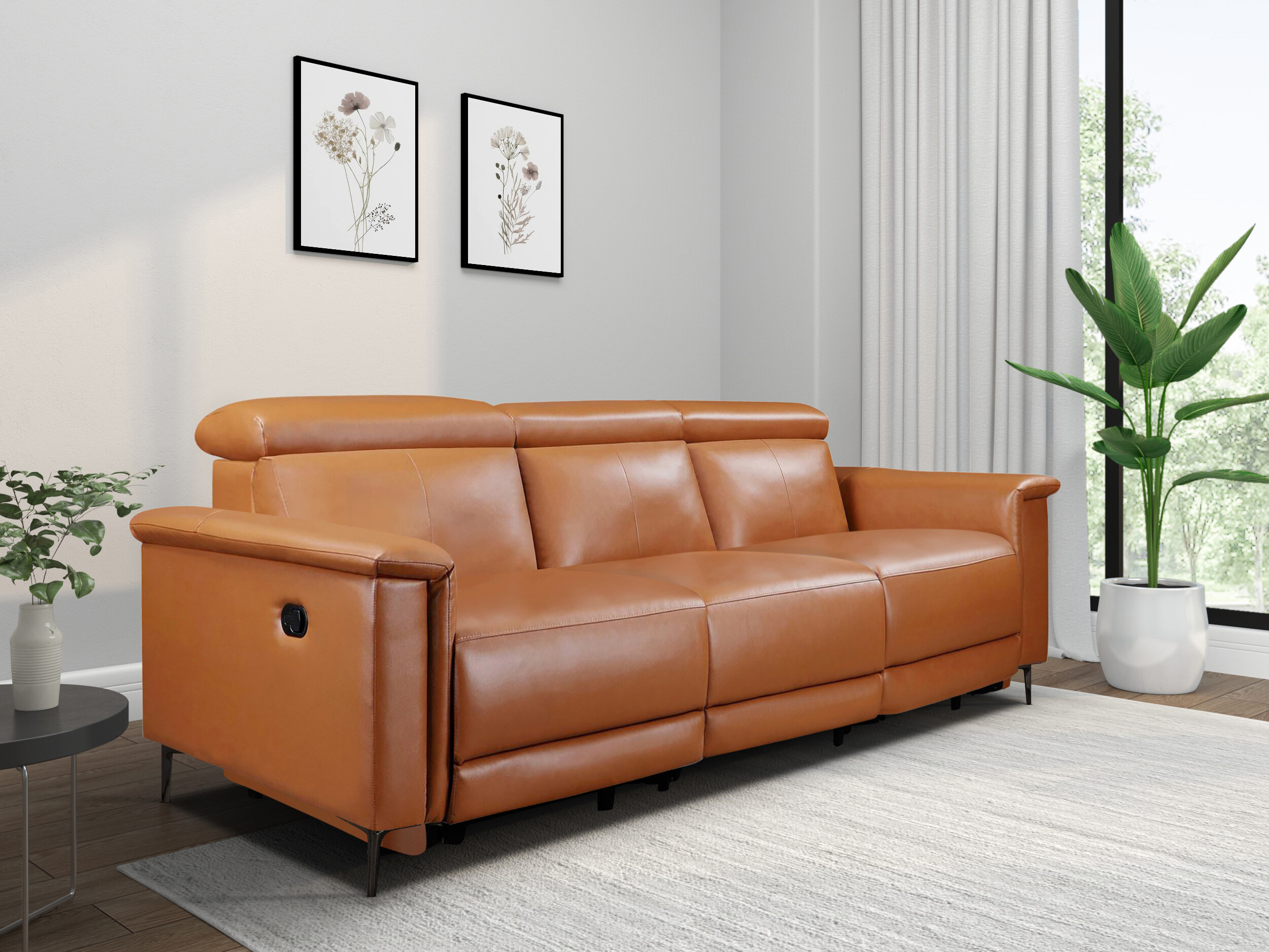 Relaks sofa Evamare 104 (Smeđa)