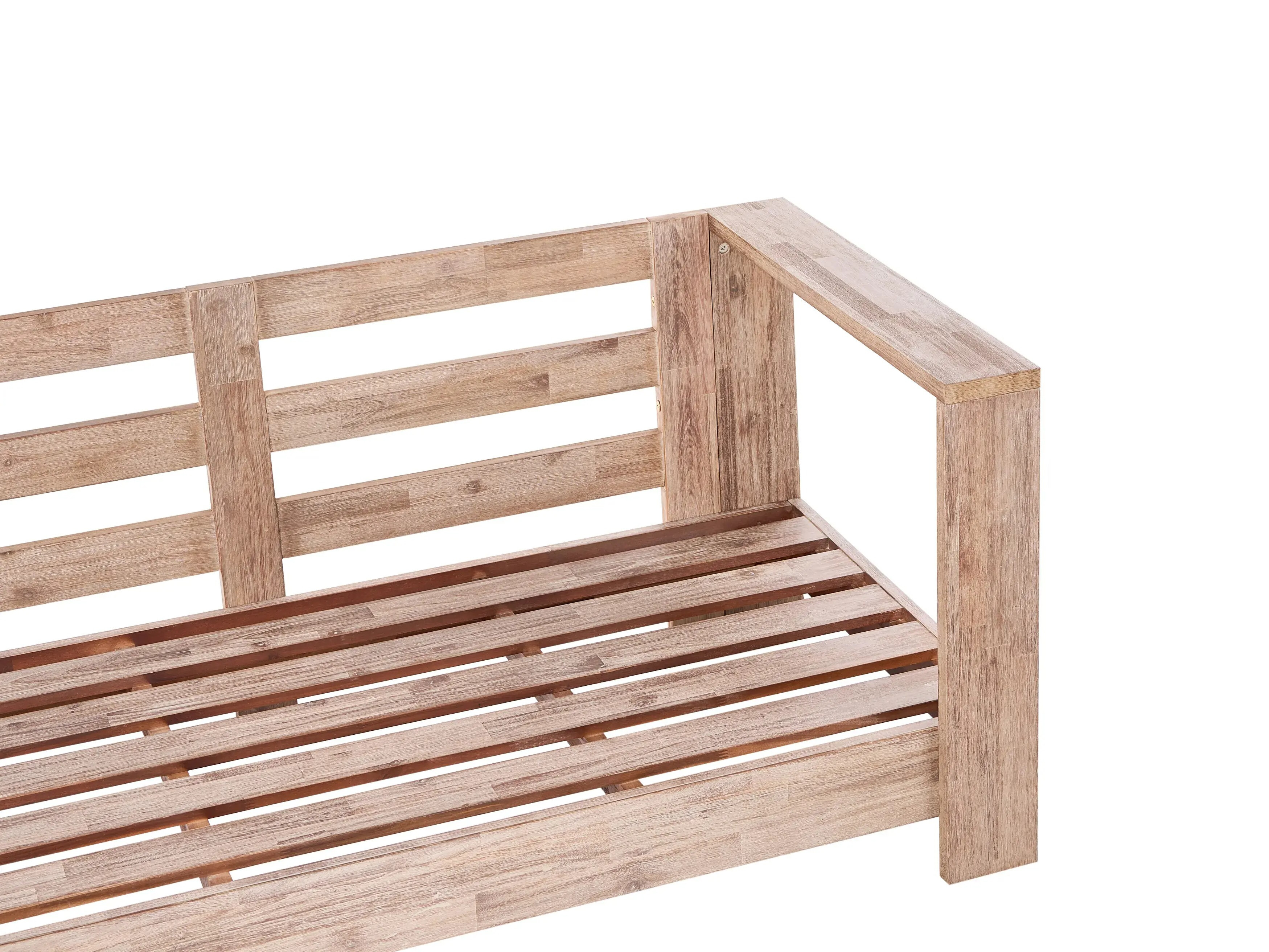 Baštenska sofa Berwyn 2548 (Crvena + Akacija)