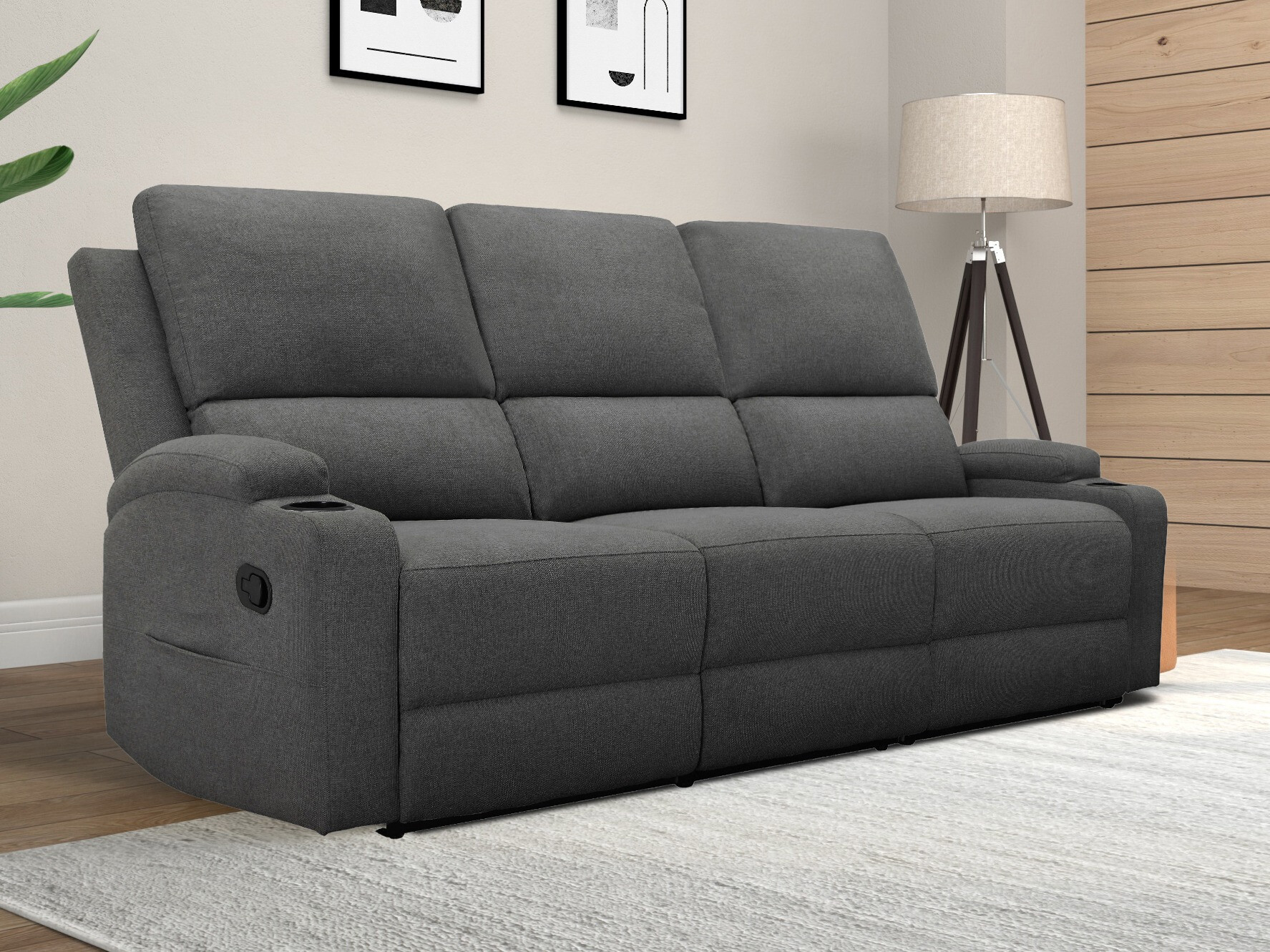 Relaks sofa Denton 1566 (Antracit)