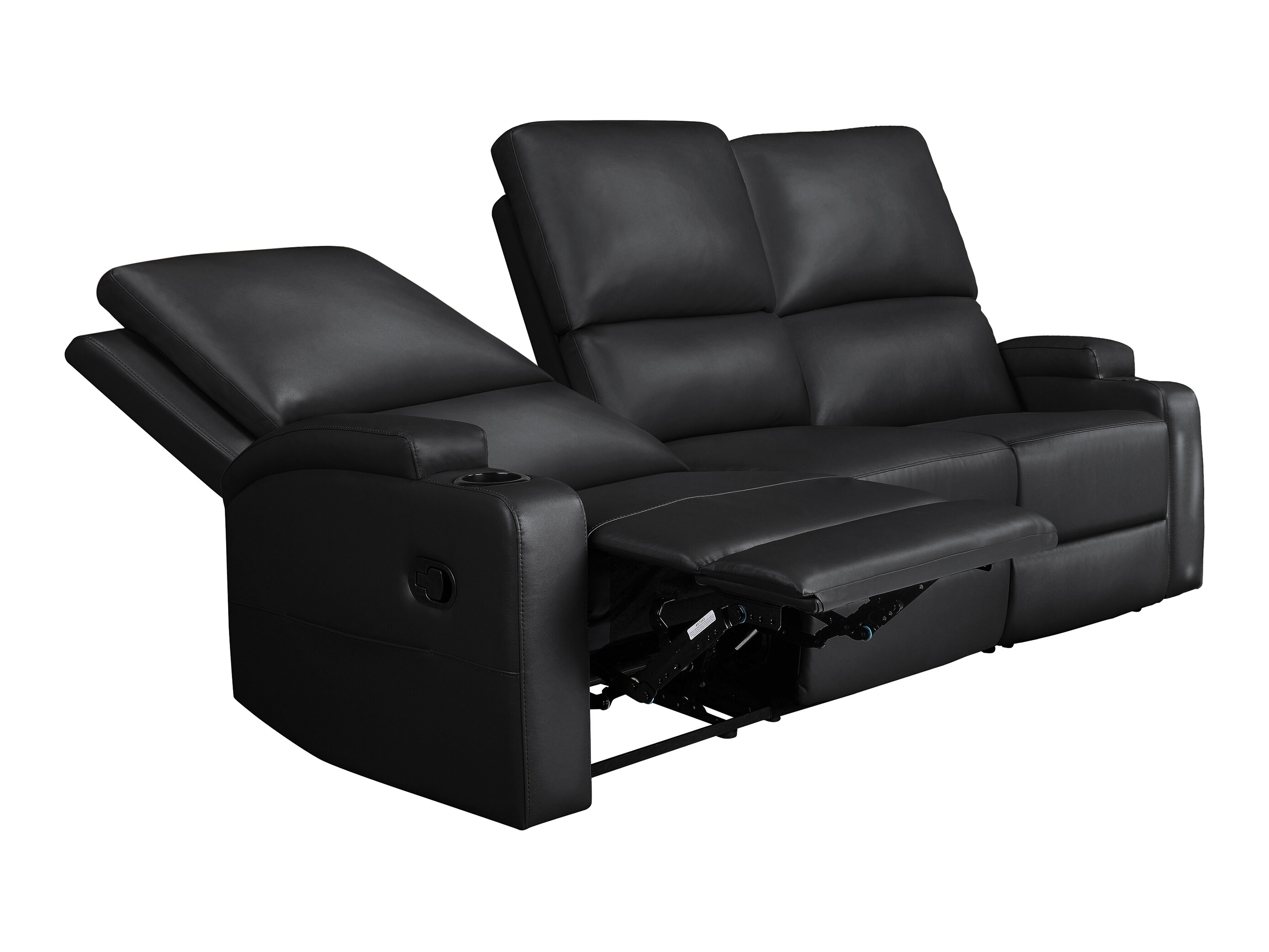 Relaks sofa Denton 1566 (Crno)