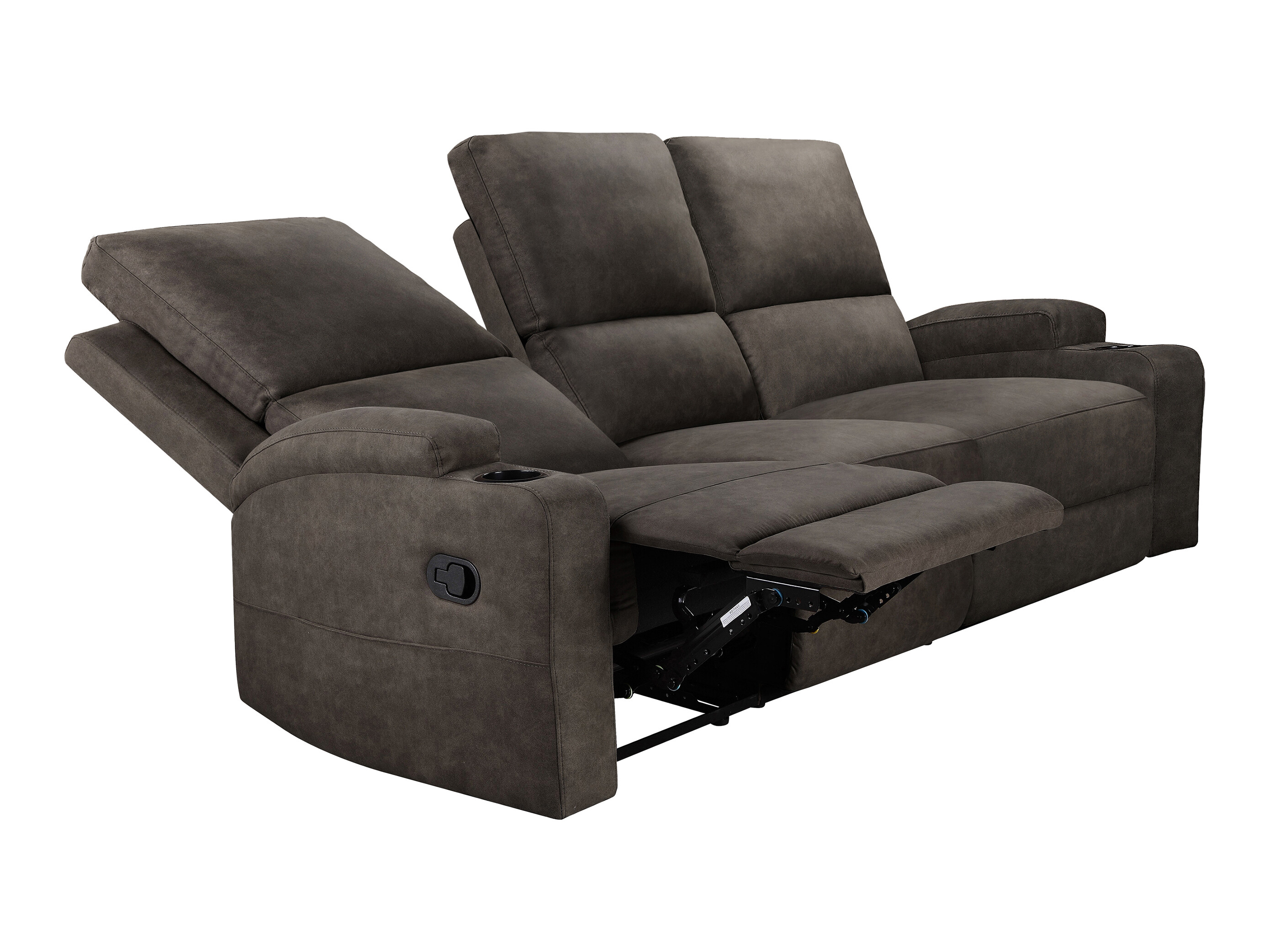 Relaks sofa Denton 1566 (Tamnosiva)
