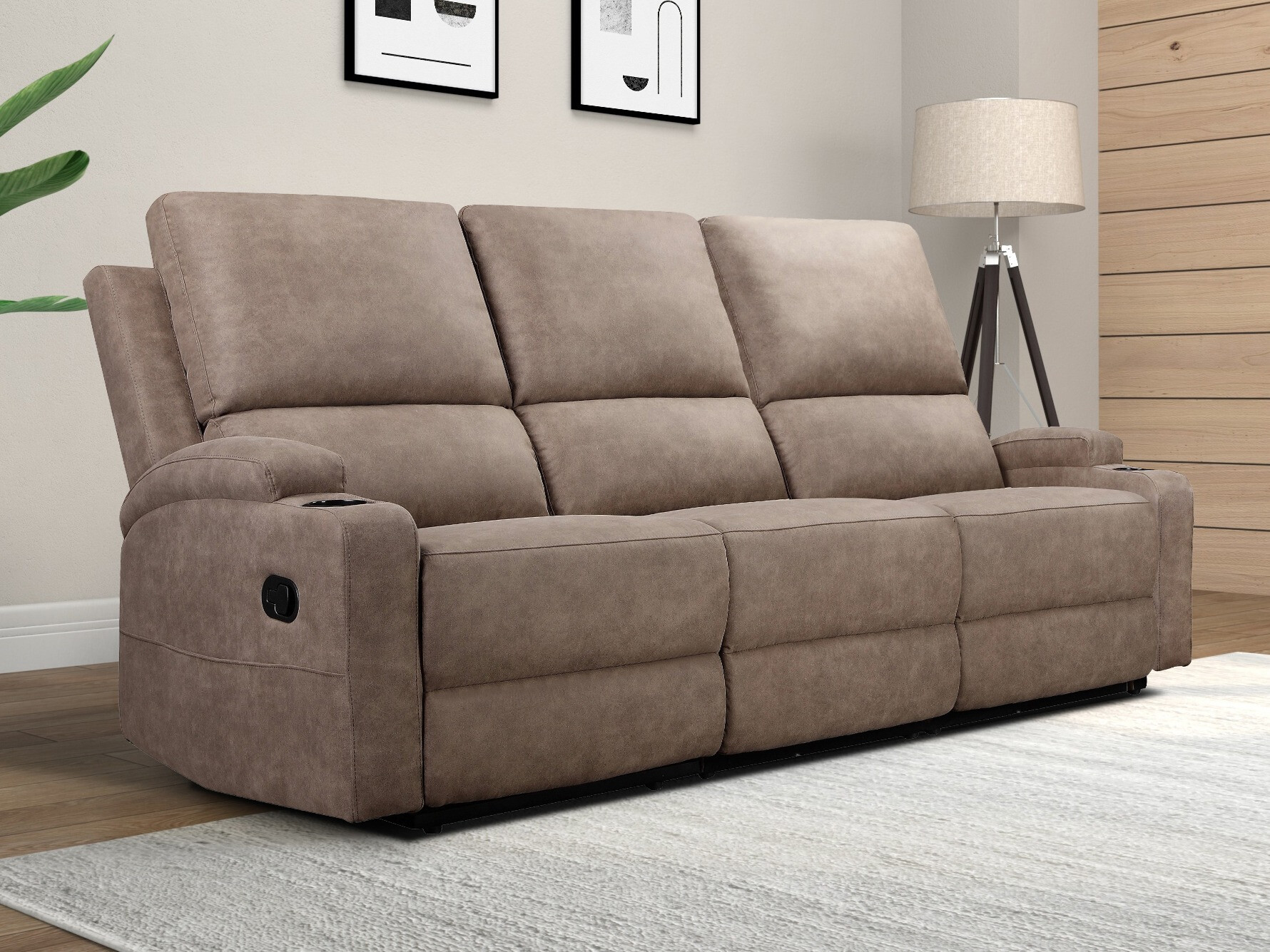 Relaks sofa Denton 1566 (Taupe)