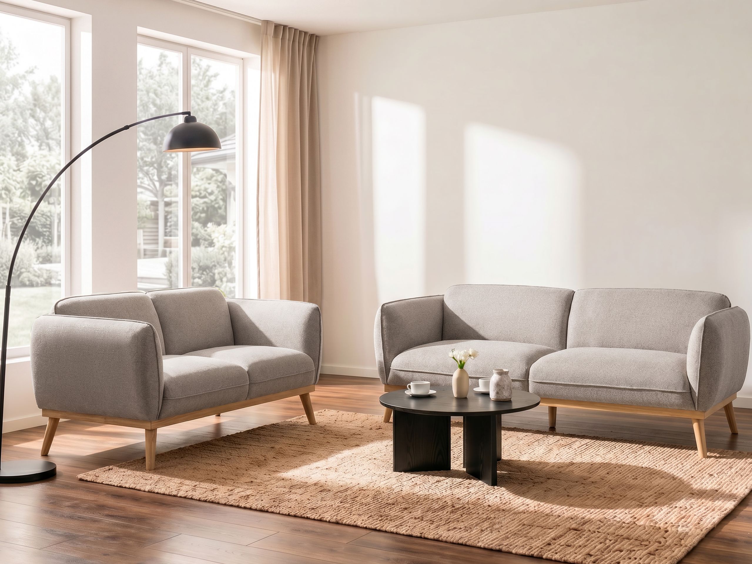 Sofa Berwyn 3341 (Svetlo smeđa)