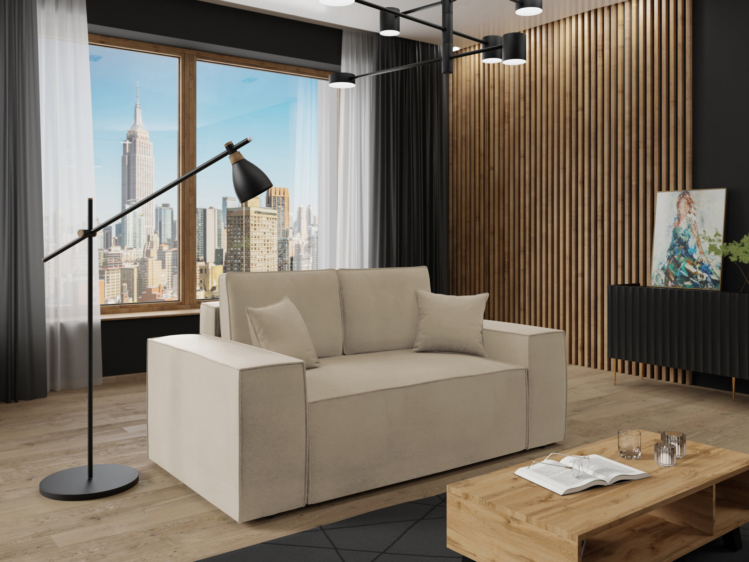 Sofa na razvlačenje Clovis 107 (Manila 02)