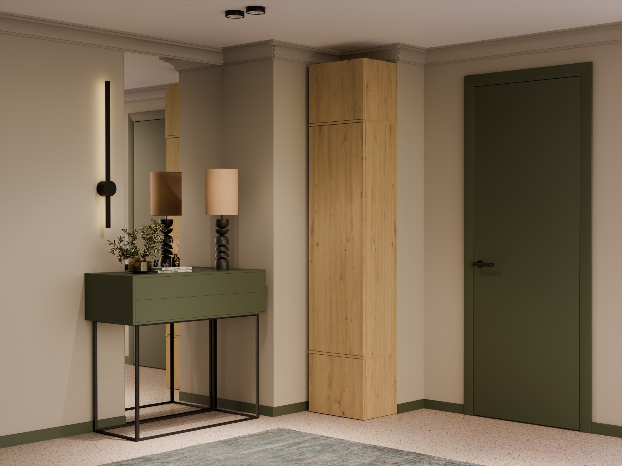 Ormar Mandeville 375 (Artisan hrast)