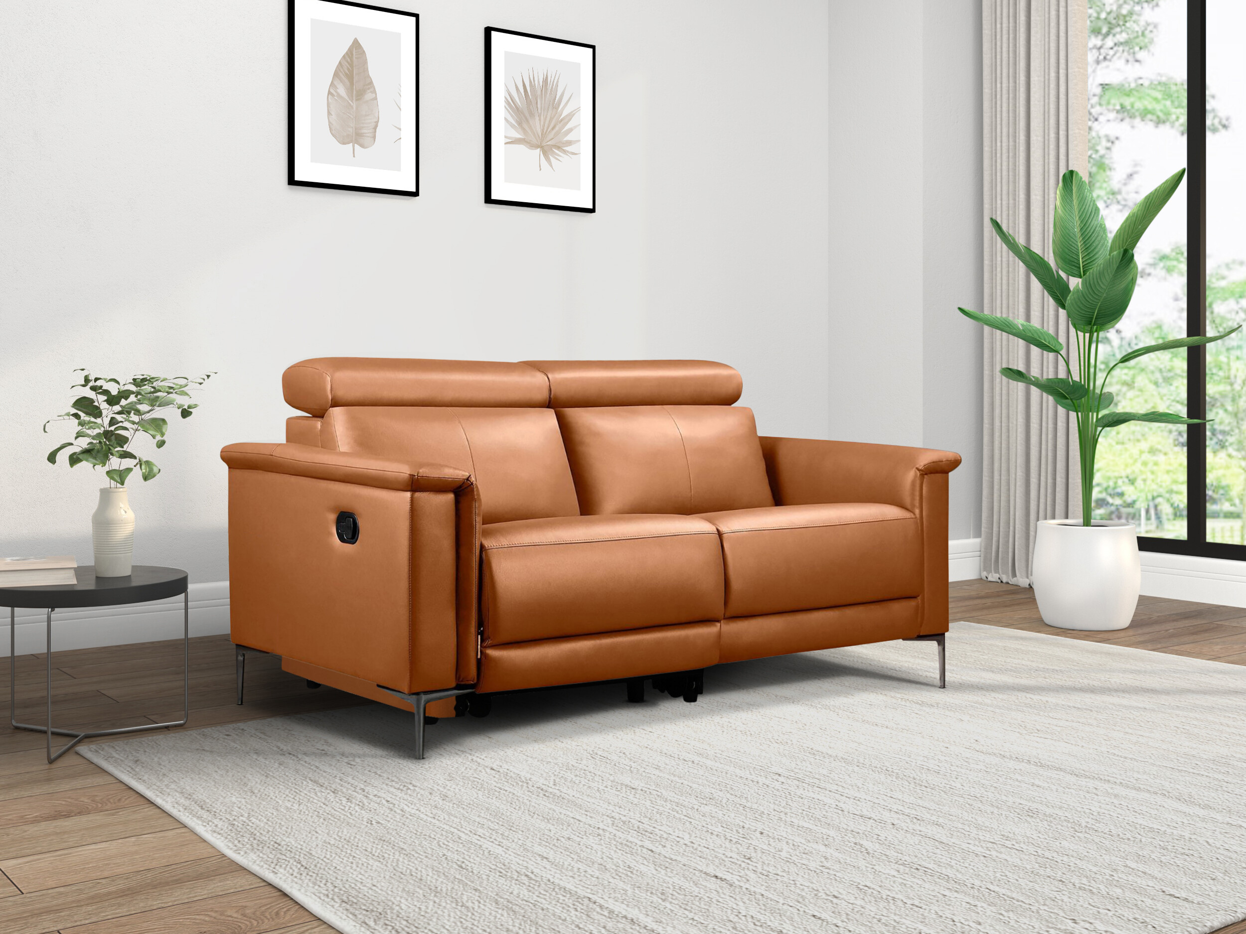Relaks sofa Evamare 100 (Smeđa)
