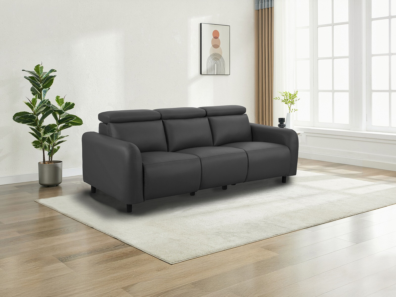 Relaks sofa Denton 1512 (Sivo)