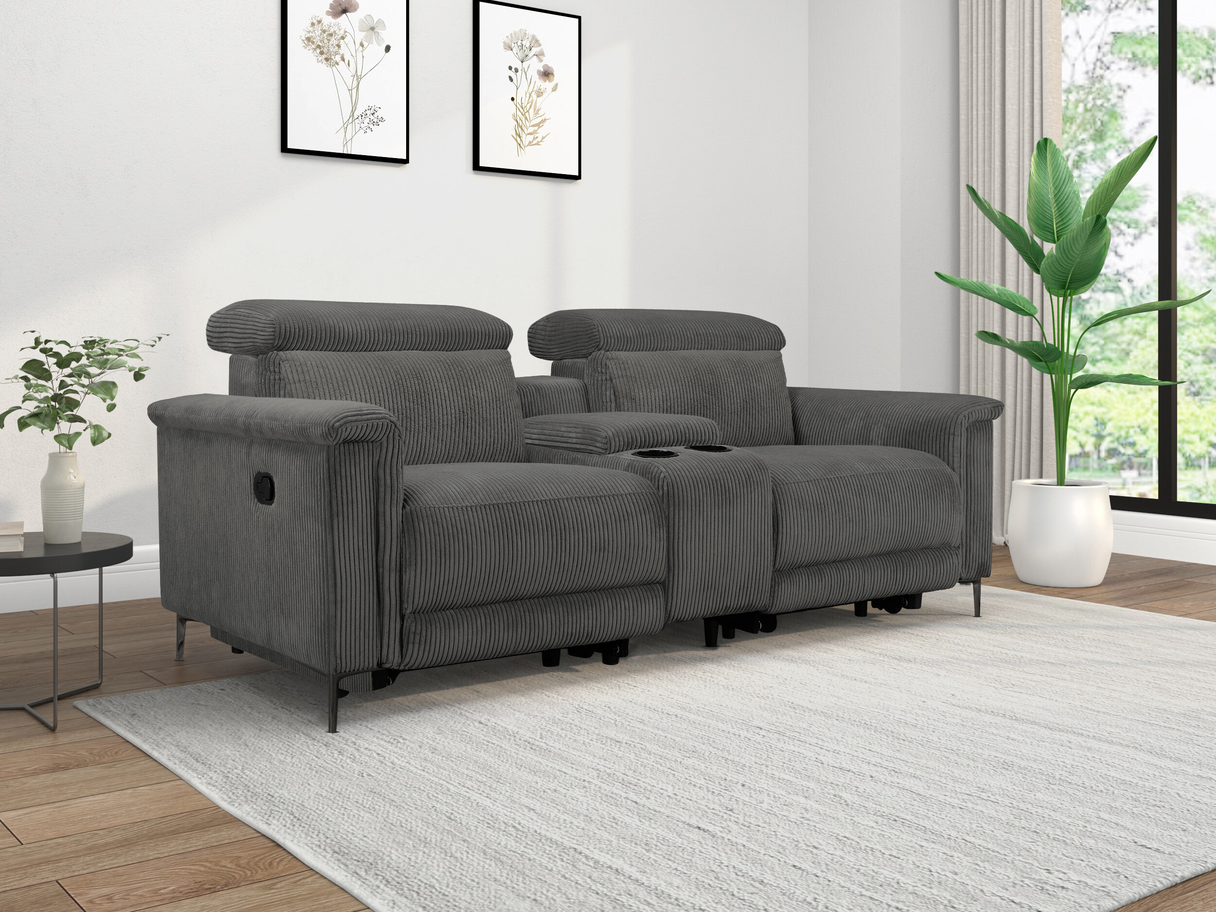 Relaks sofa Evamare 101 (Antracit)
