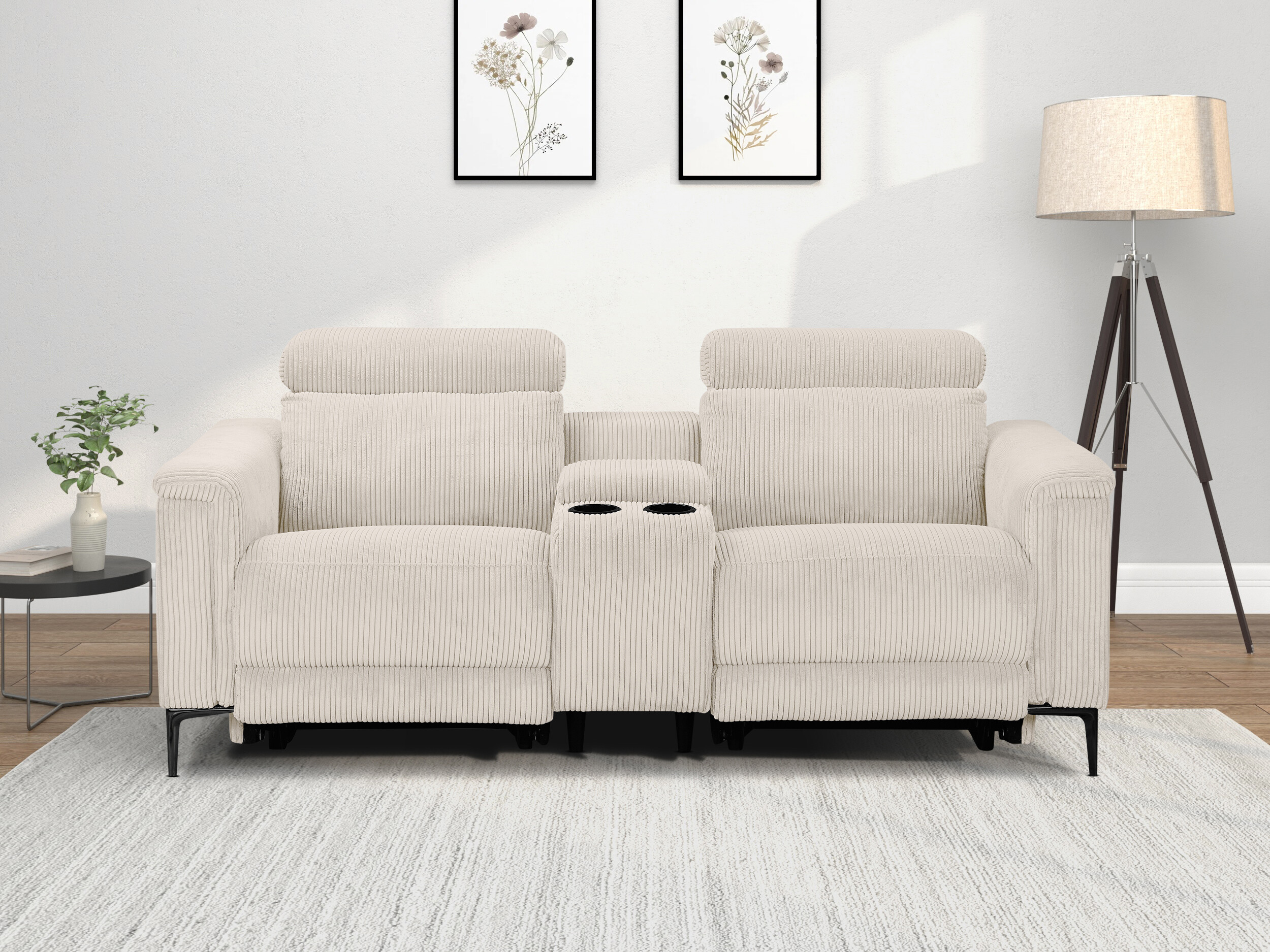 Relaks sofa Evamare 101 (Krem)