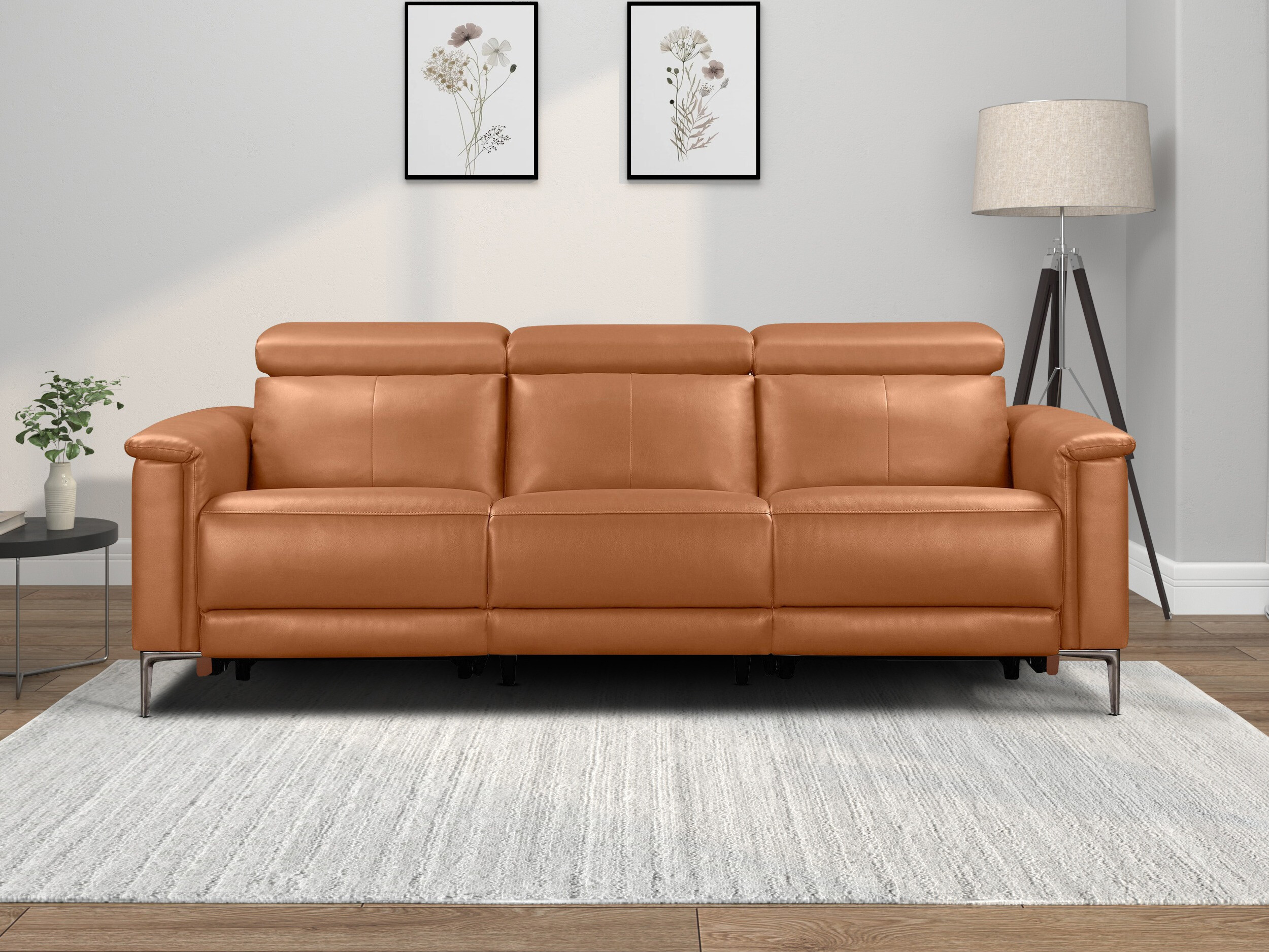 Relaks sofa Evamare 103 (Smeđa)