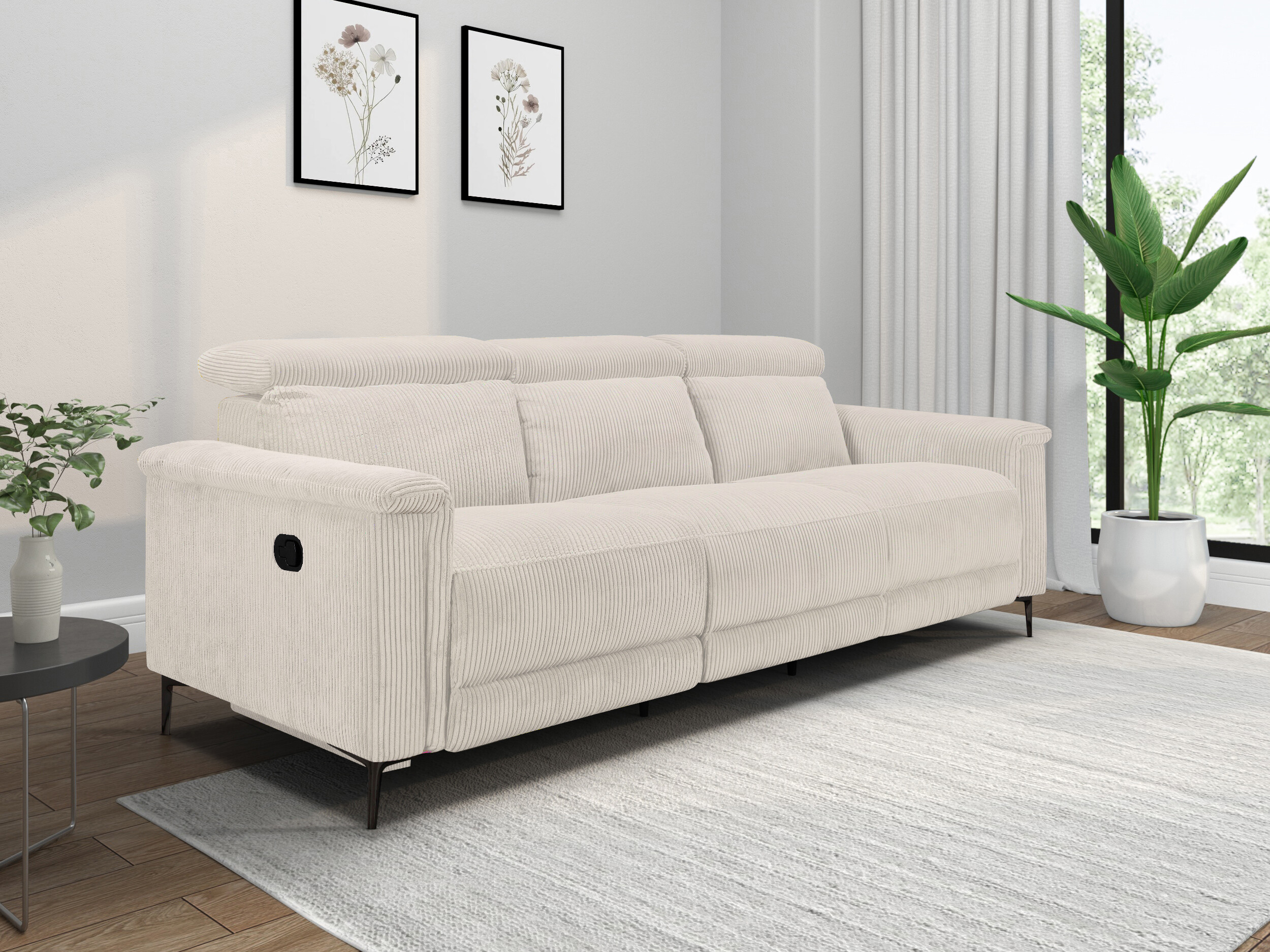 Relaks sofa Evamare 104 (Krem)