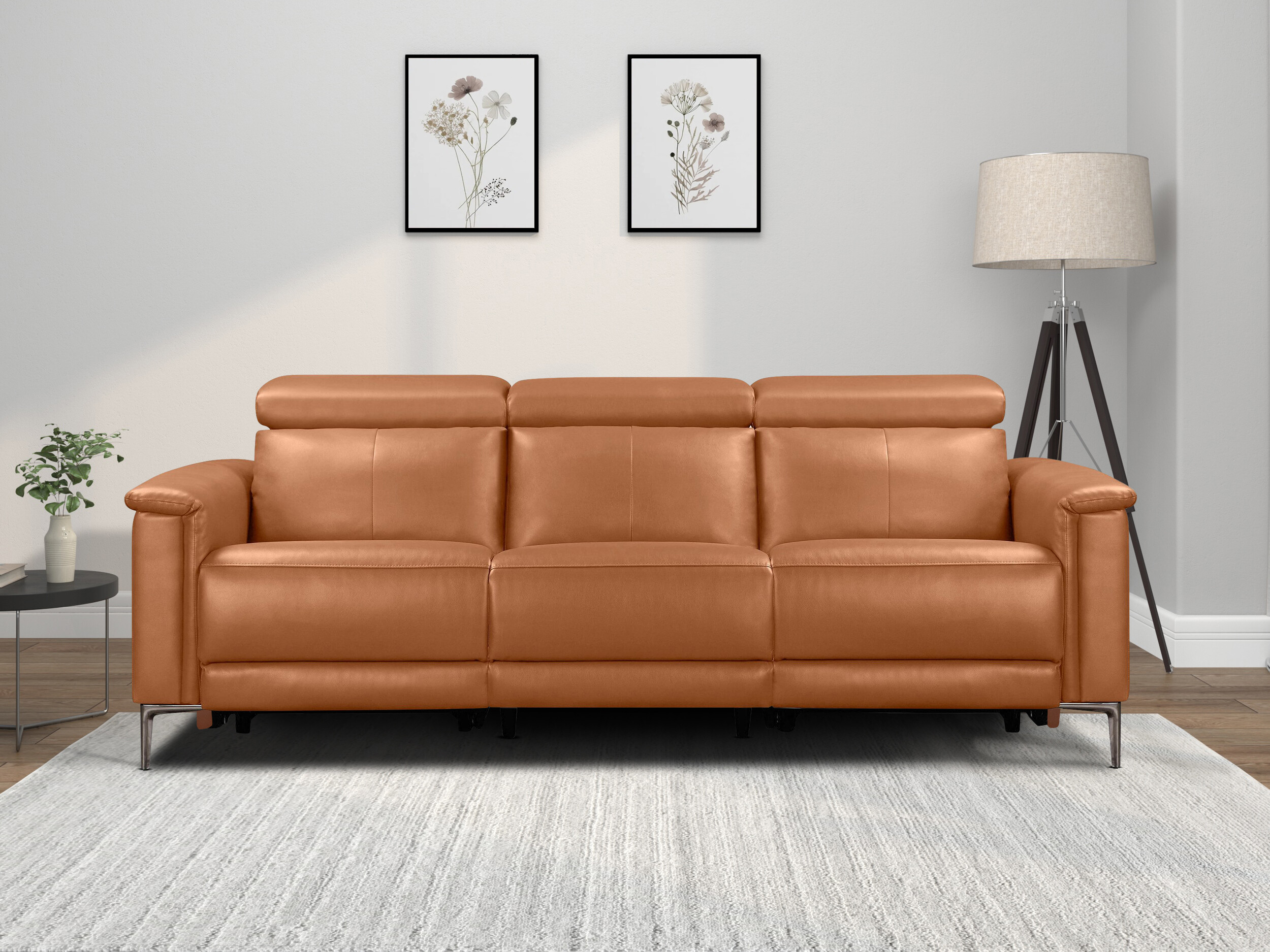 Relaks sofa Evamare 104 (Smeđa)