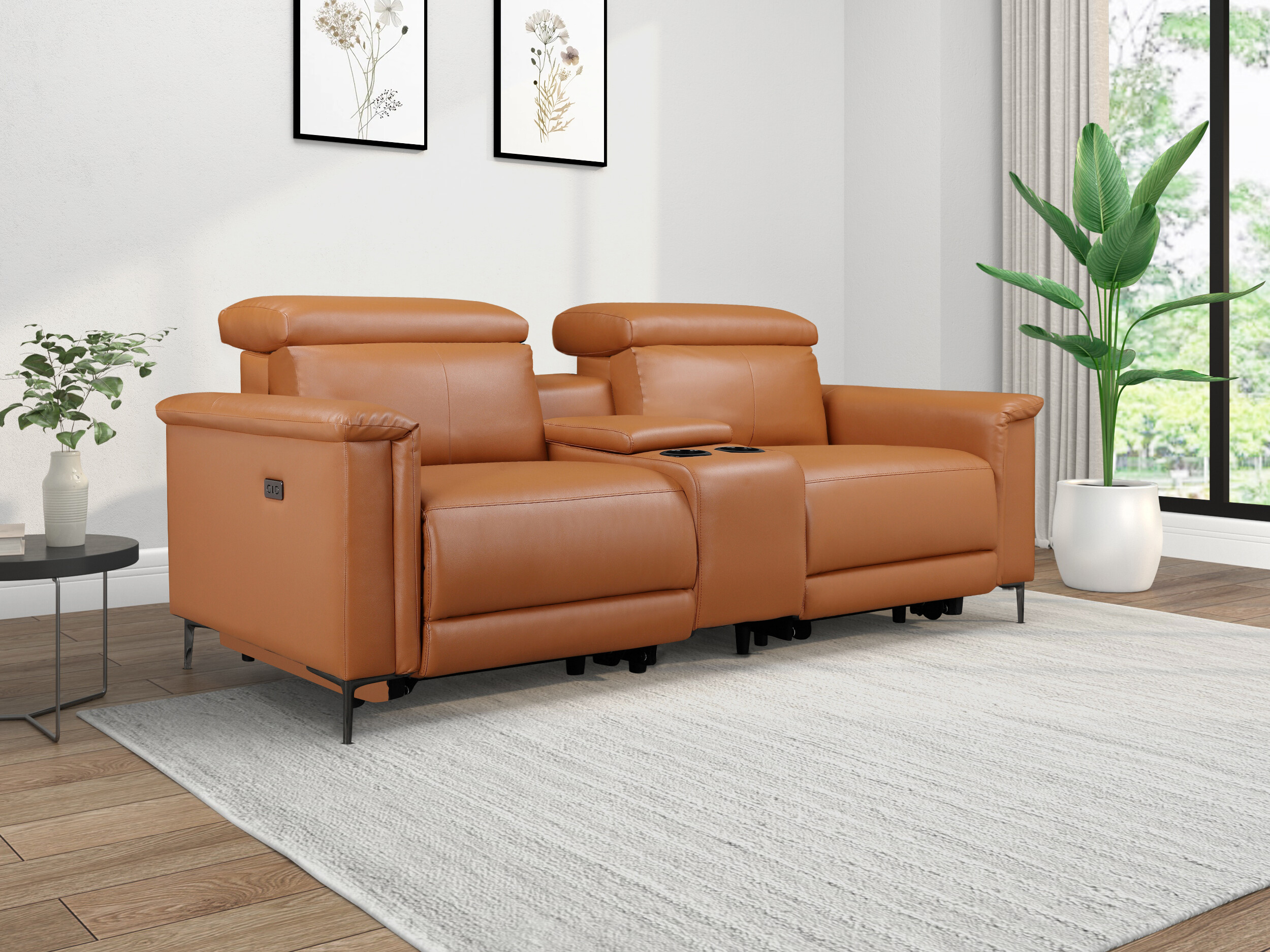 Relaks sofa Evamare 108 (Smeđa)
