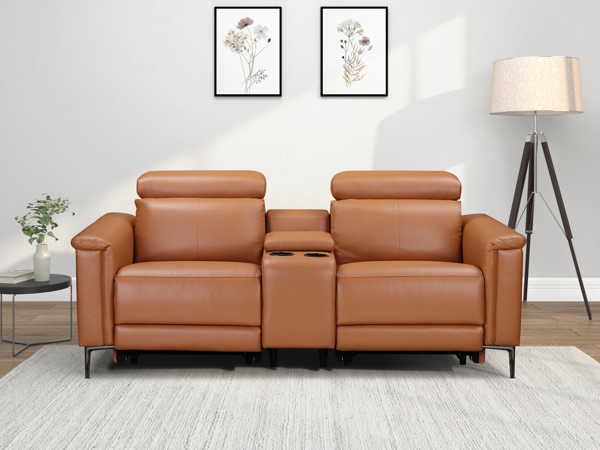 Relaks sofa Evamare 108 (Smeđa)