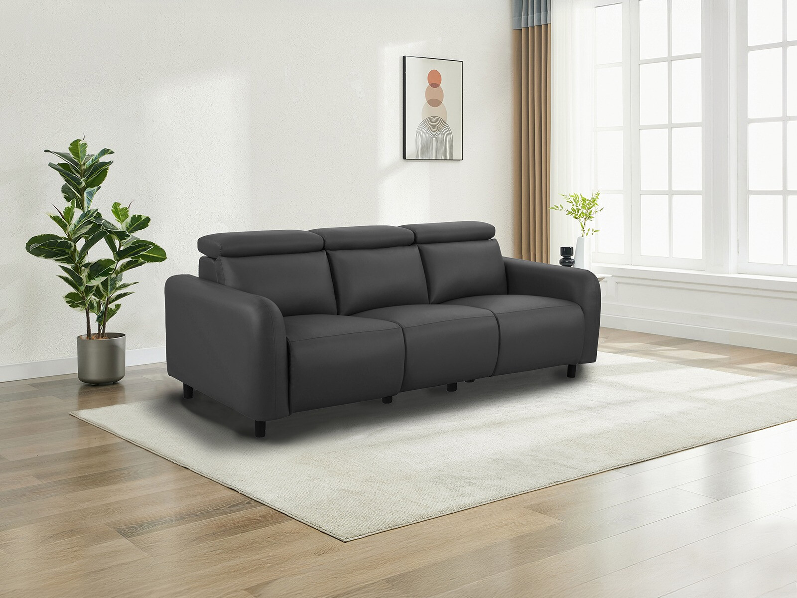 Relaks sofa Denton 1511 (Sivo)