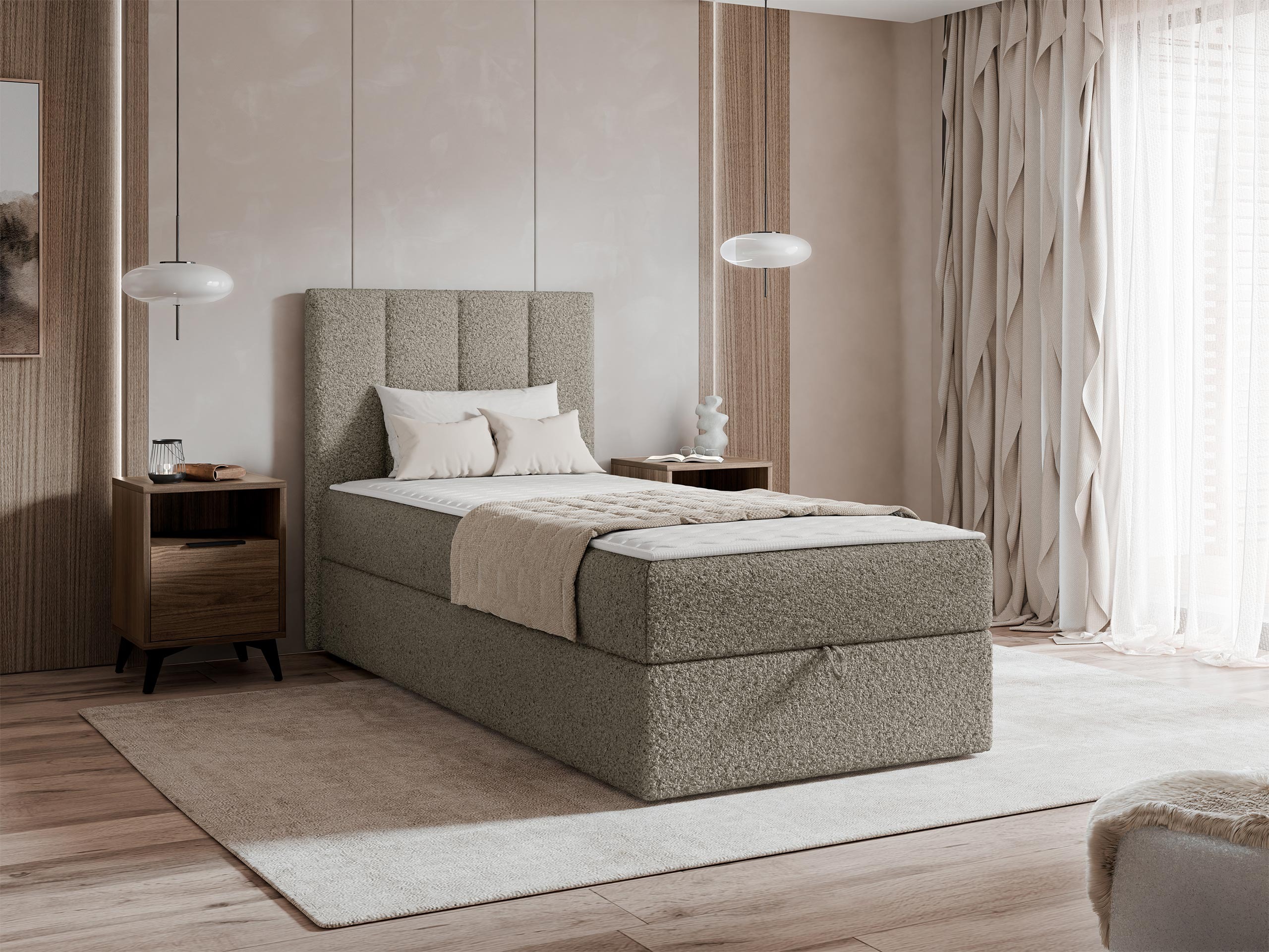 Boxspring krevet Oppidum I (Lambi 03)