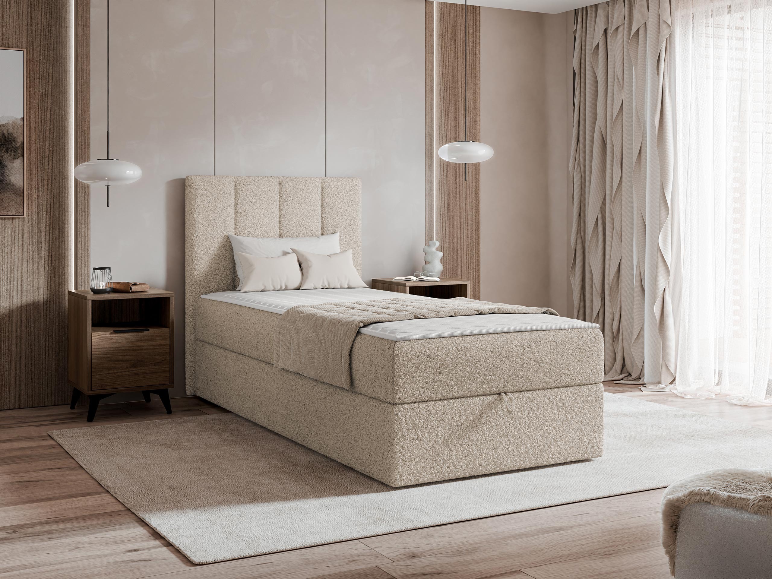 Boxspring krevet Oppidum I (Lambi 06)