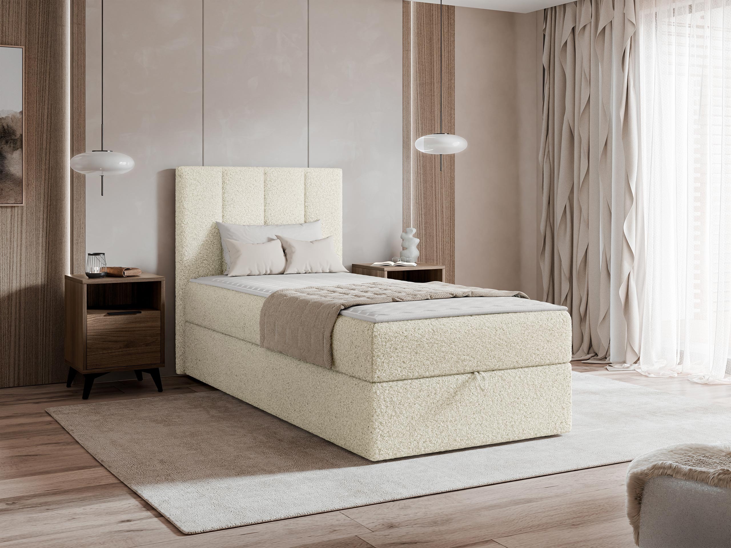 Boxspring krevet Oppidum I (Lambi 08)
