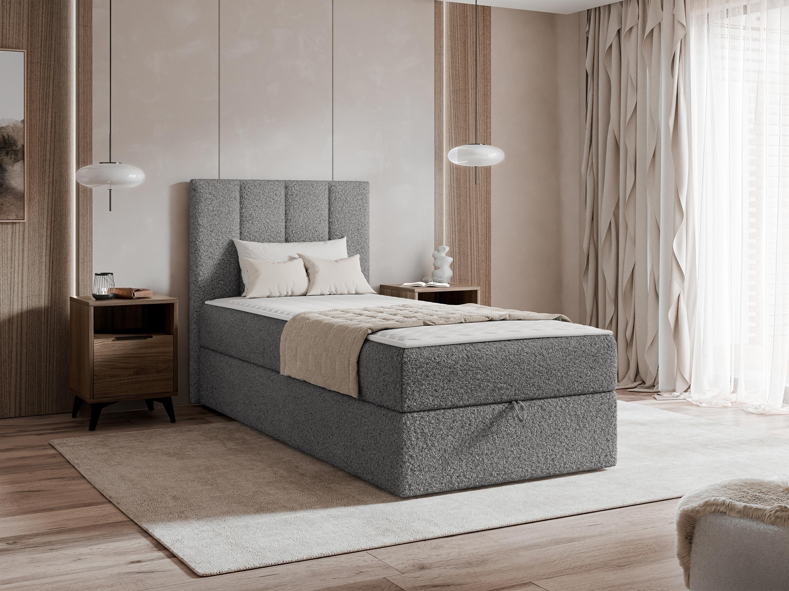 Boxspring krevet Oppidum I (Lambi 12)
