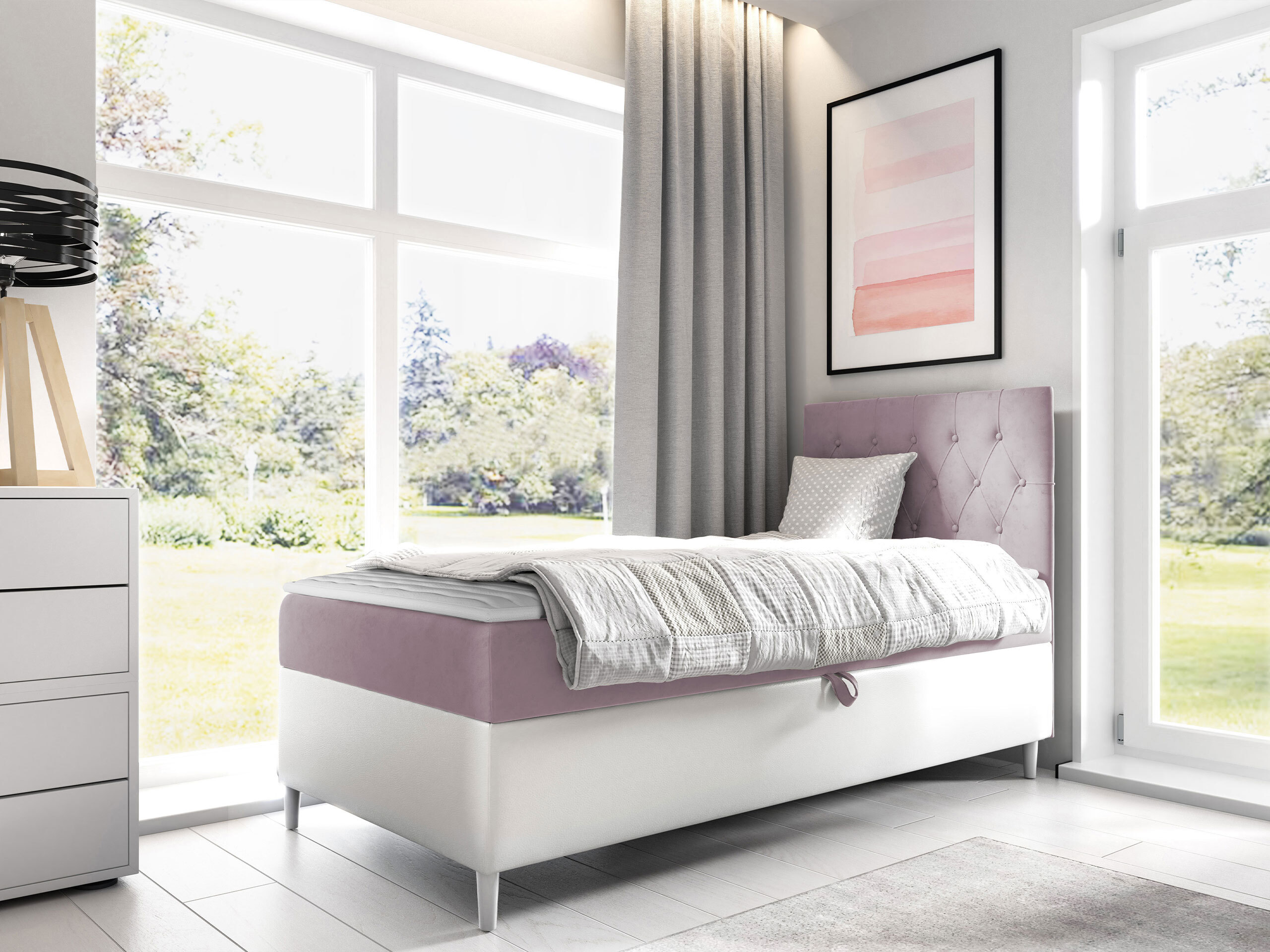 Boxspring krevet Lucus VII (Soft 017 + Fresh 9)