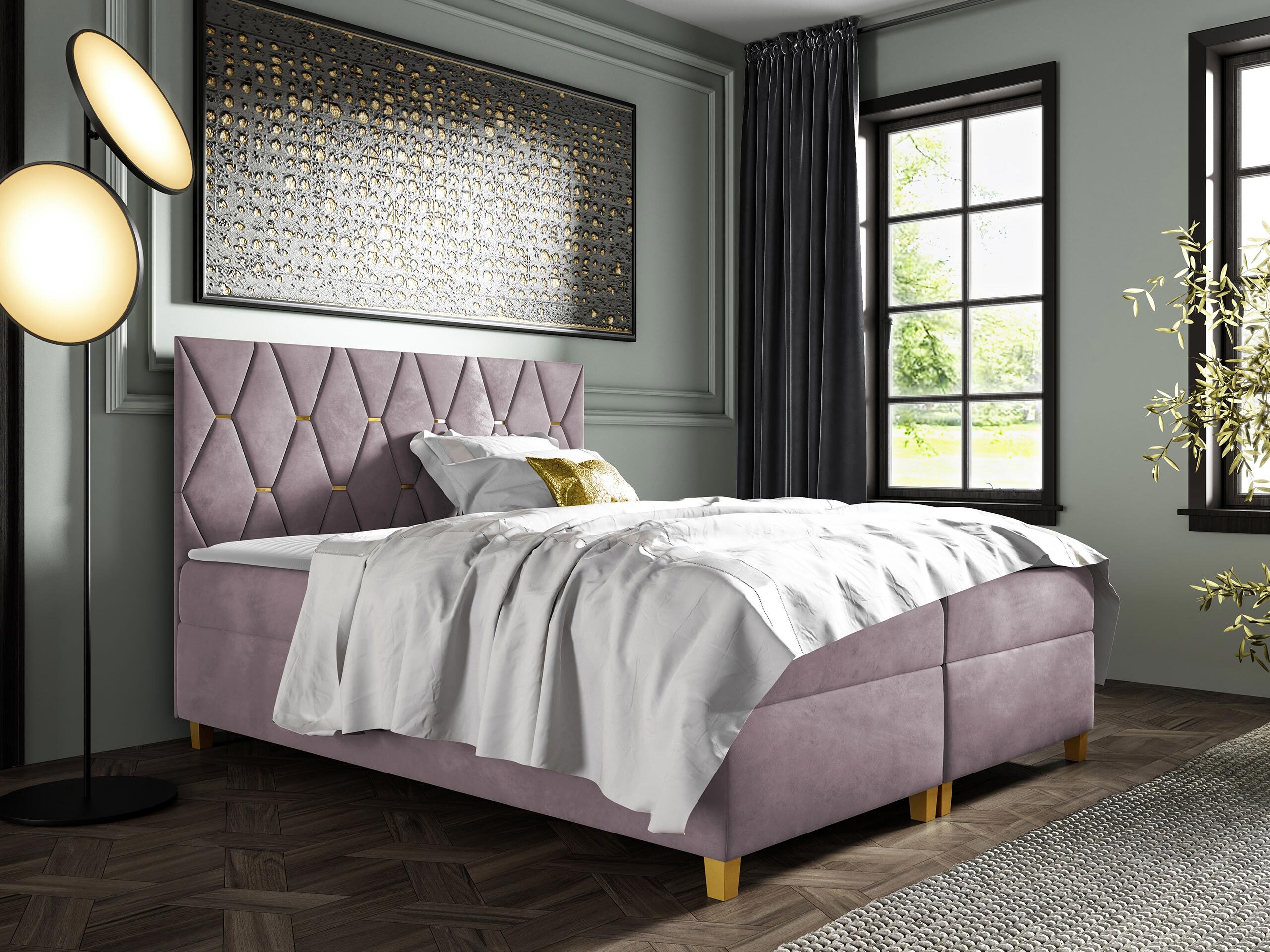 Boxspring krevet Nemus (Fresh 9)