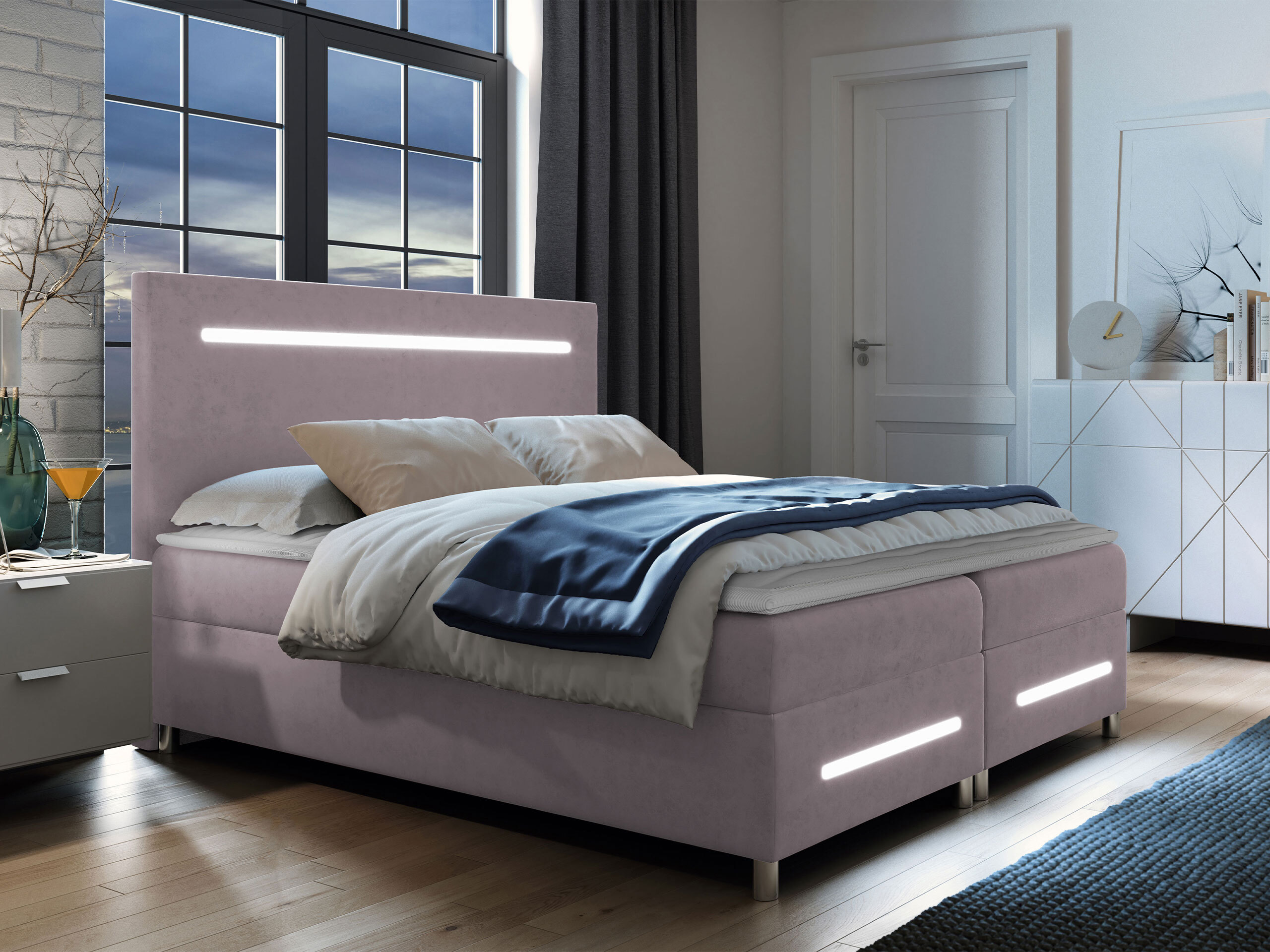 Boxspring krevet Pluvia (Fresh 9)