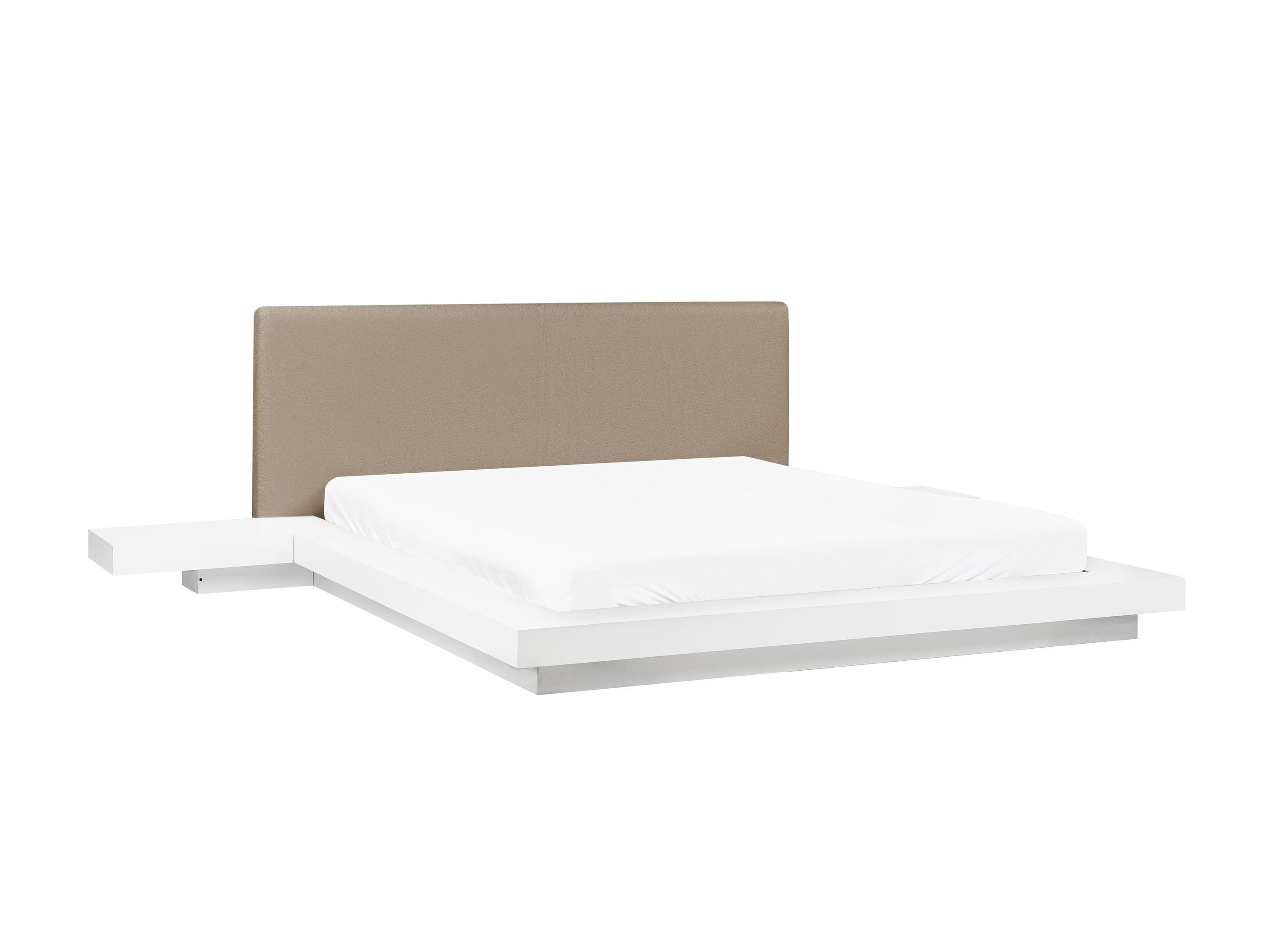 Krevet Berwyn 3144 (Belo + Taupe)