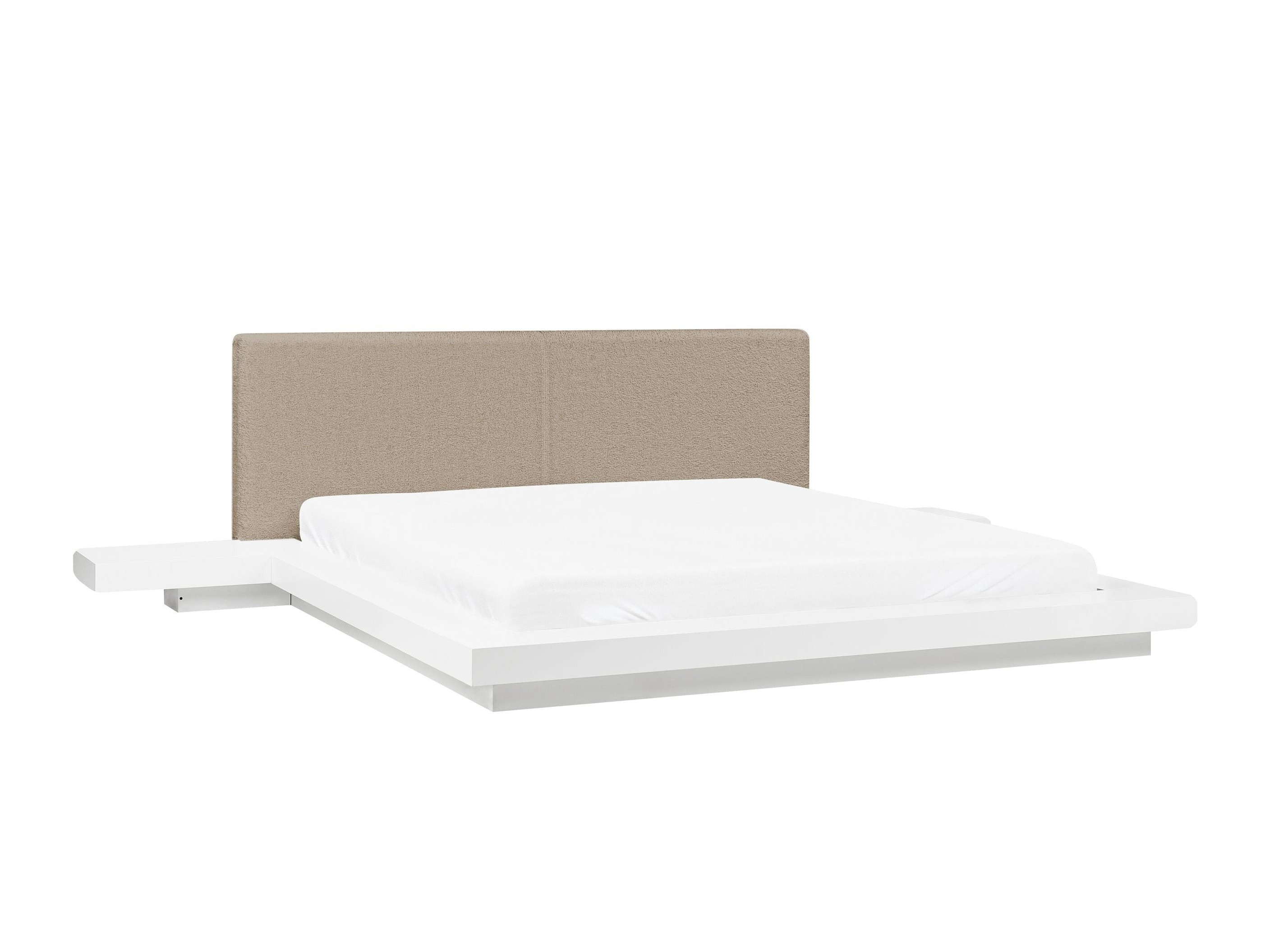 Krevet Berwyn 3144 (Belo + Taupe)