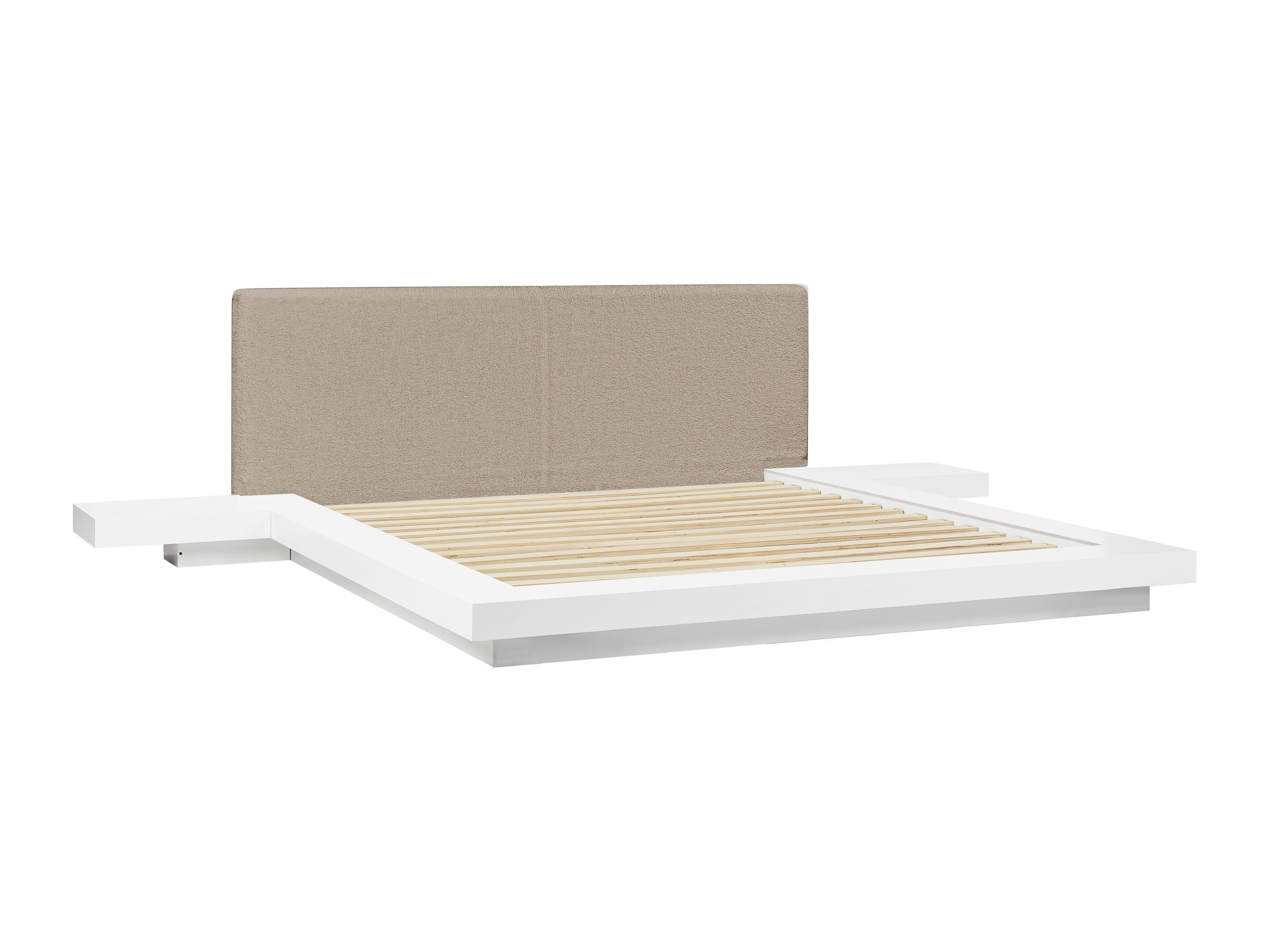 Krevet Berwyn 3144 (Belo + Taupe)