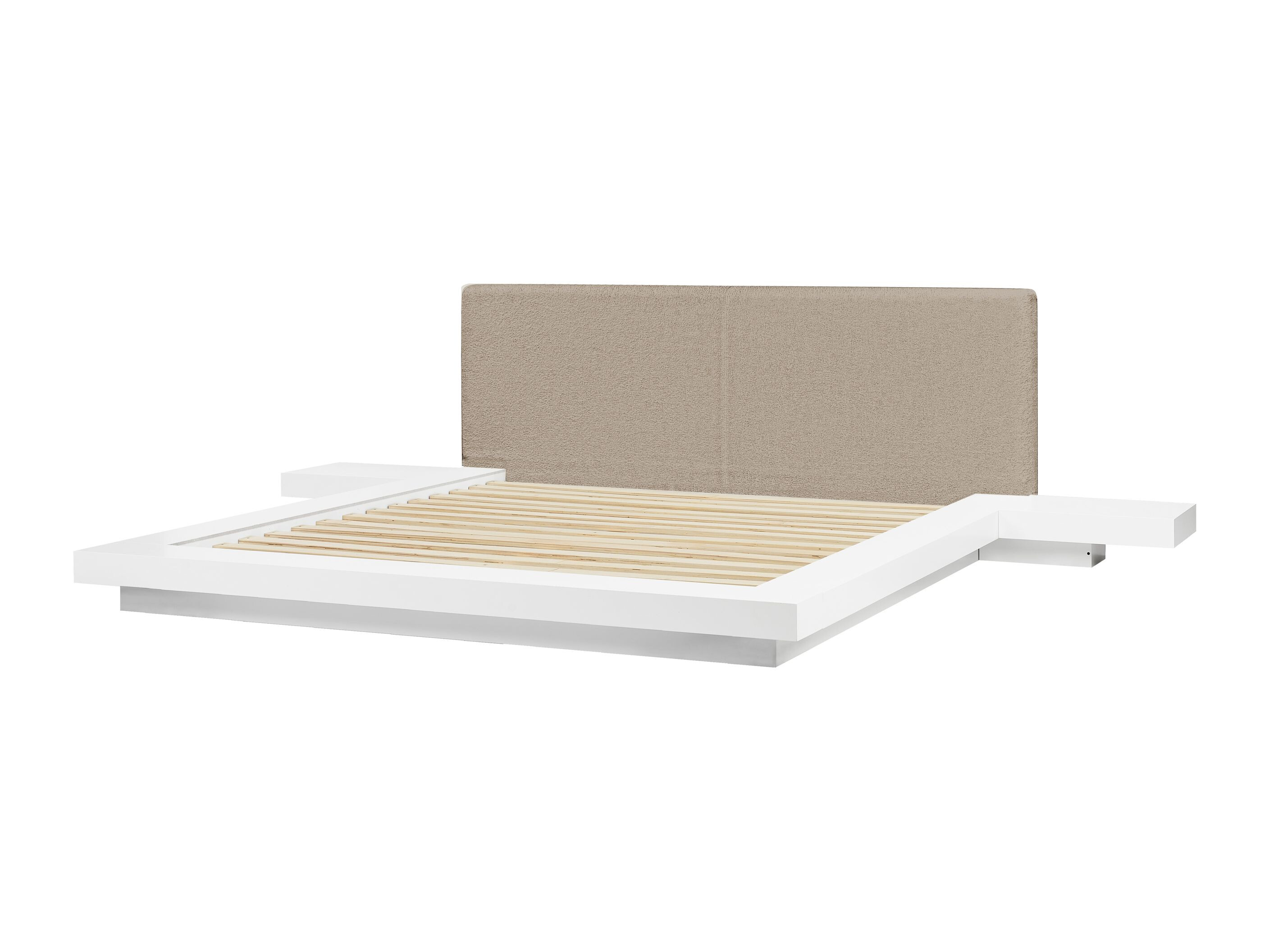 Krevet Berwyn 3144 (Belo + Taupe)