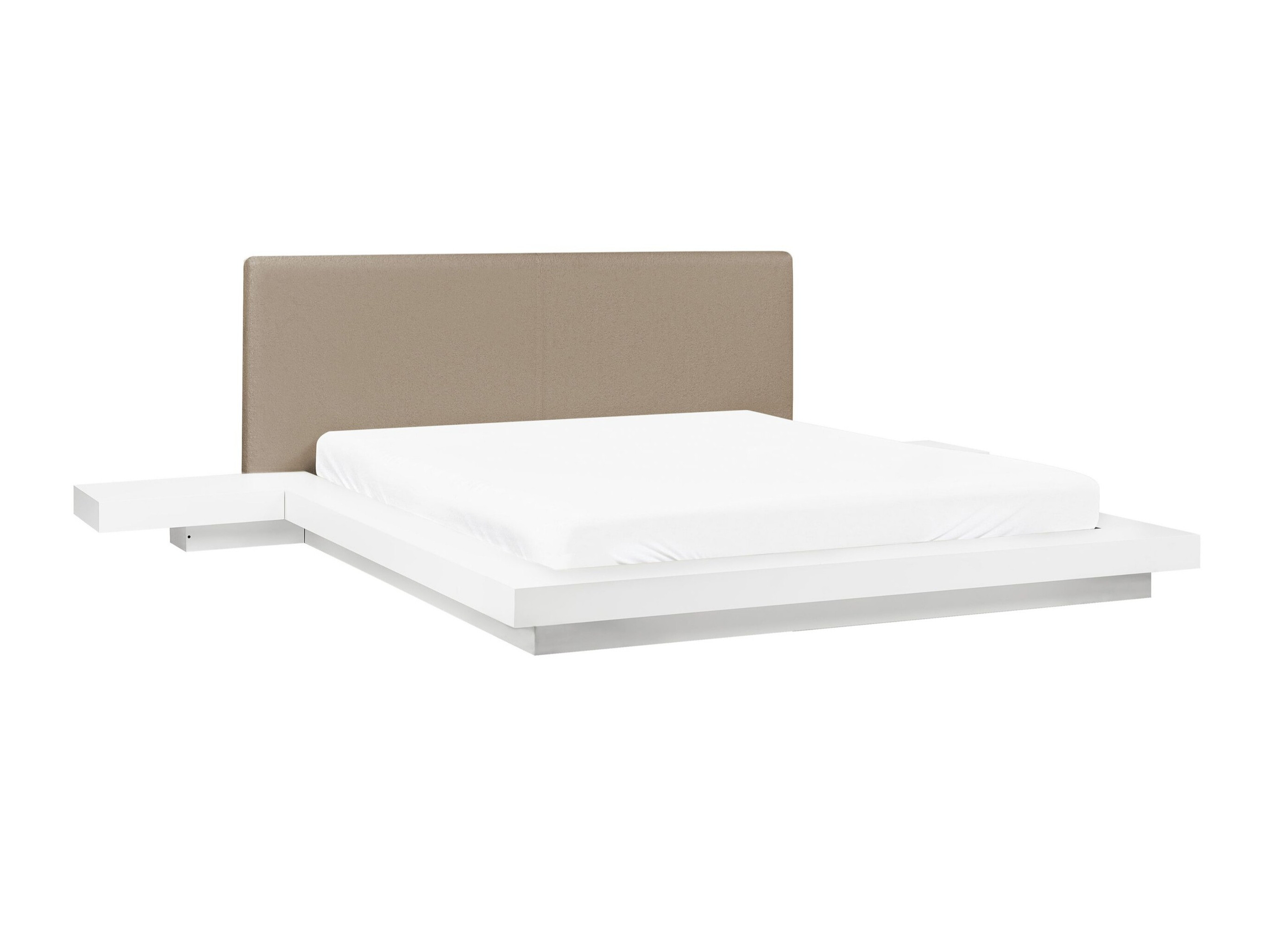 Krevet Berwyn 3144 (Belo + Taupe)