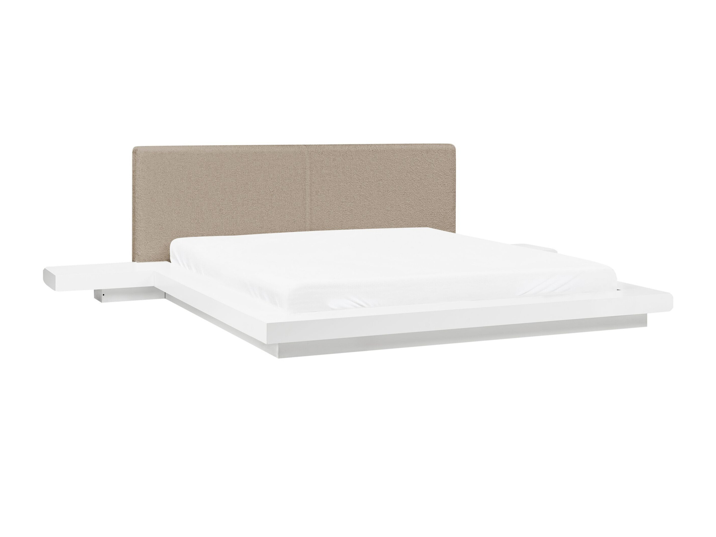 Krevet Berwyn 3144 (Belo + Taupe)