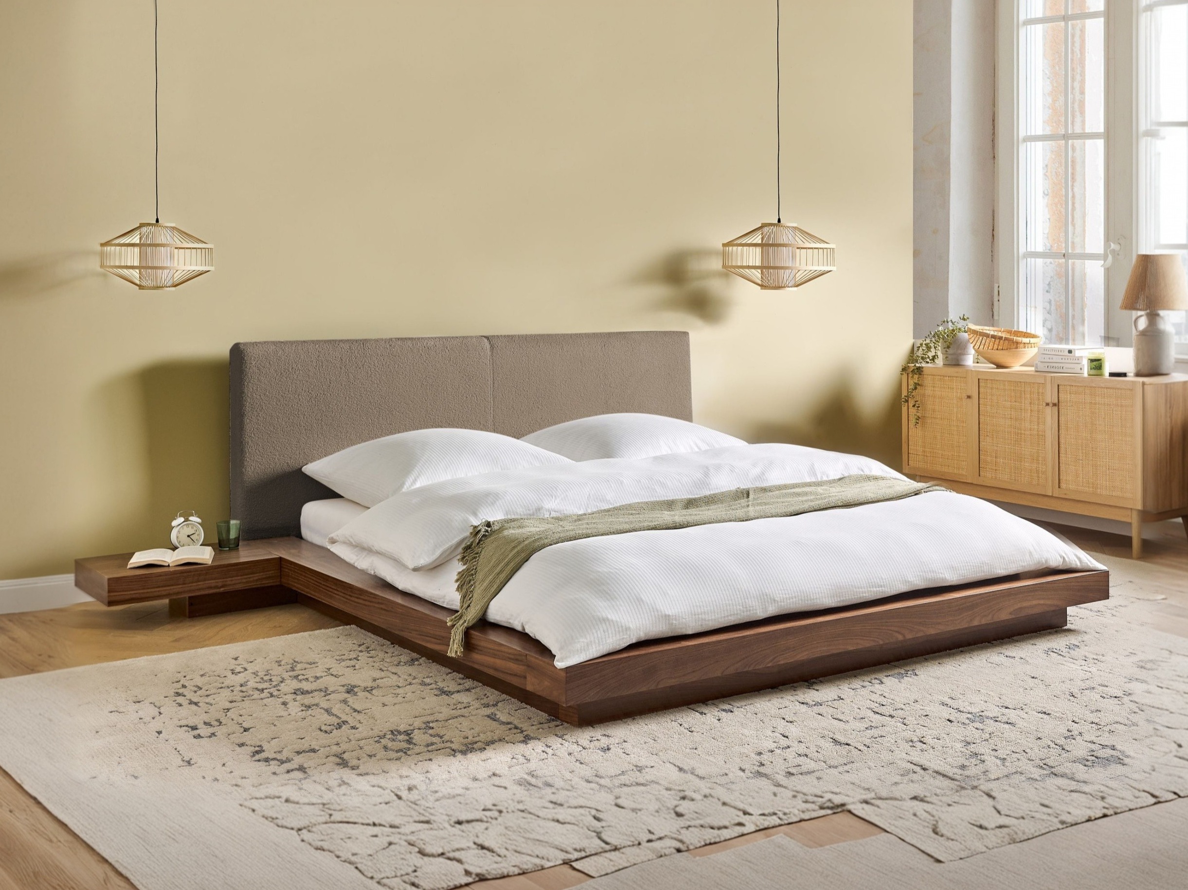 Krevet Berwyn 3144 (Smeđa + Taupe)