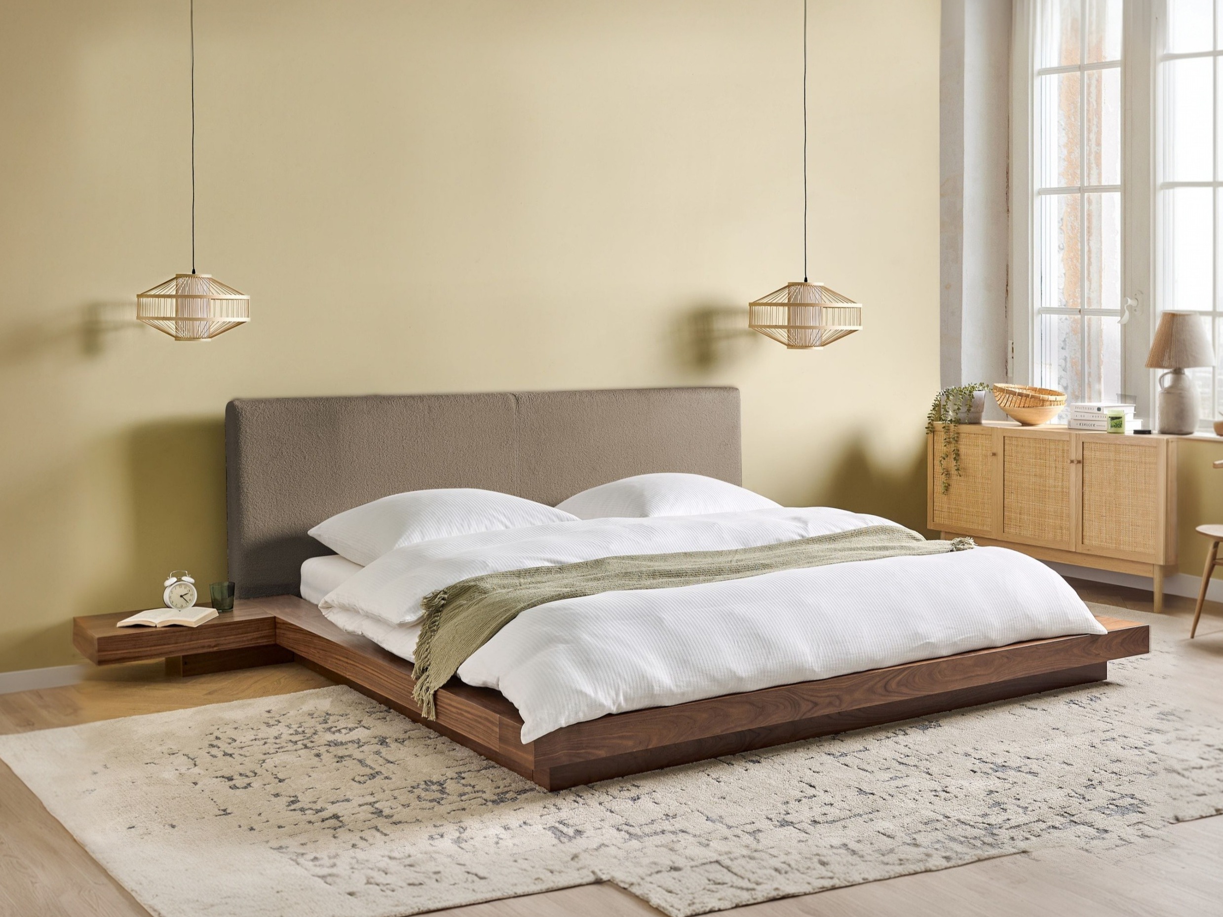 Krevet Berwyn 3144 (Smeđa + Taupe)