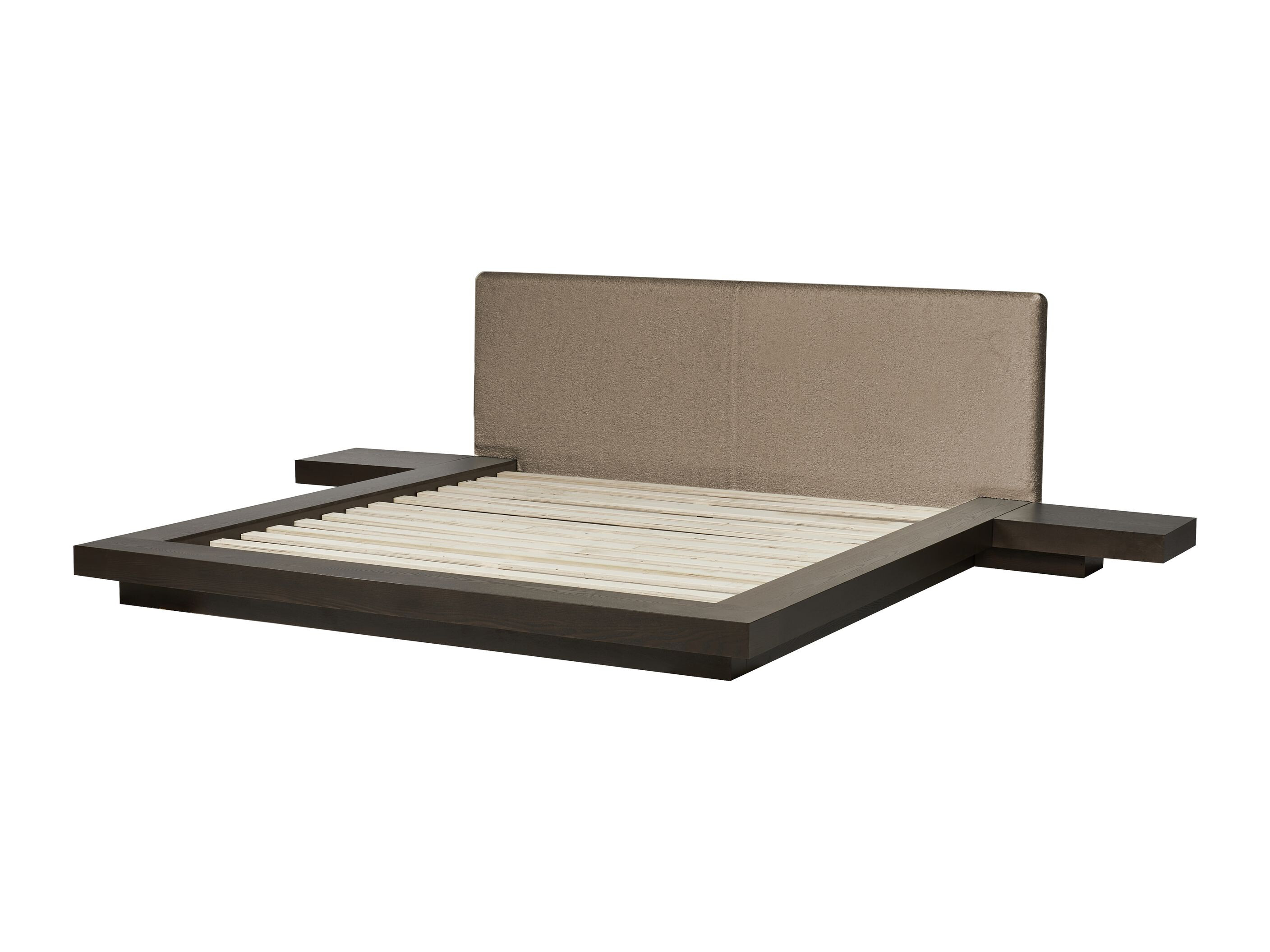 Krevet Berwyn 3144 (Tamno drvo + Taupe)