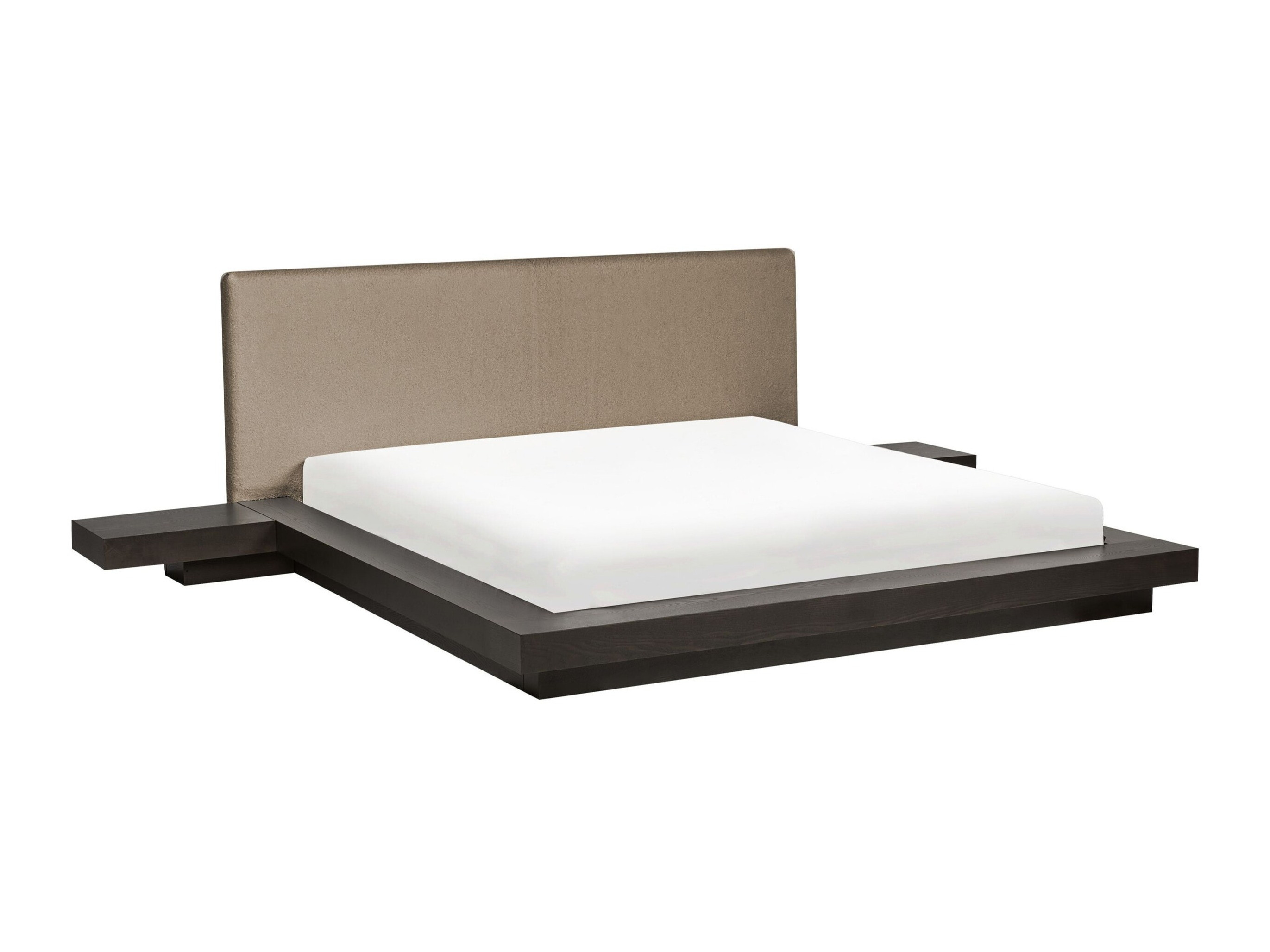Krevet Berwyn 3144 (Tamno drvo + Taupe)